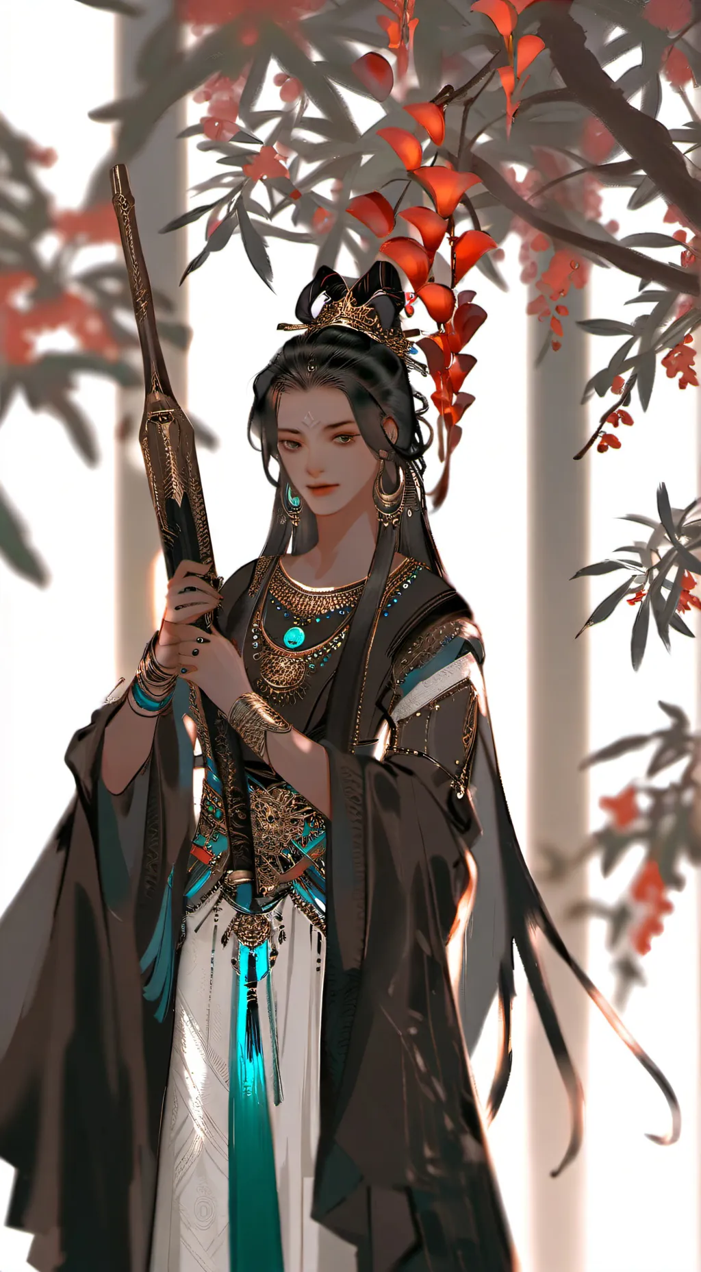 ai character: mundo apocalíptic background