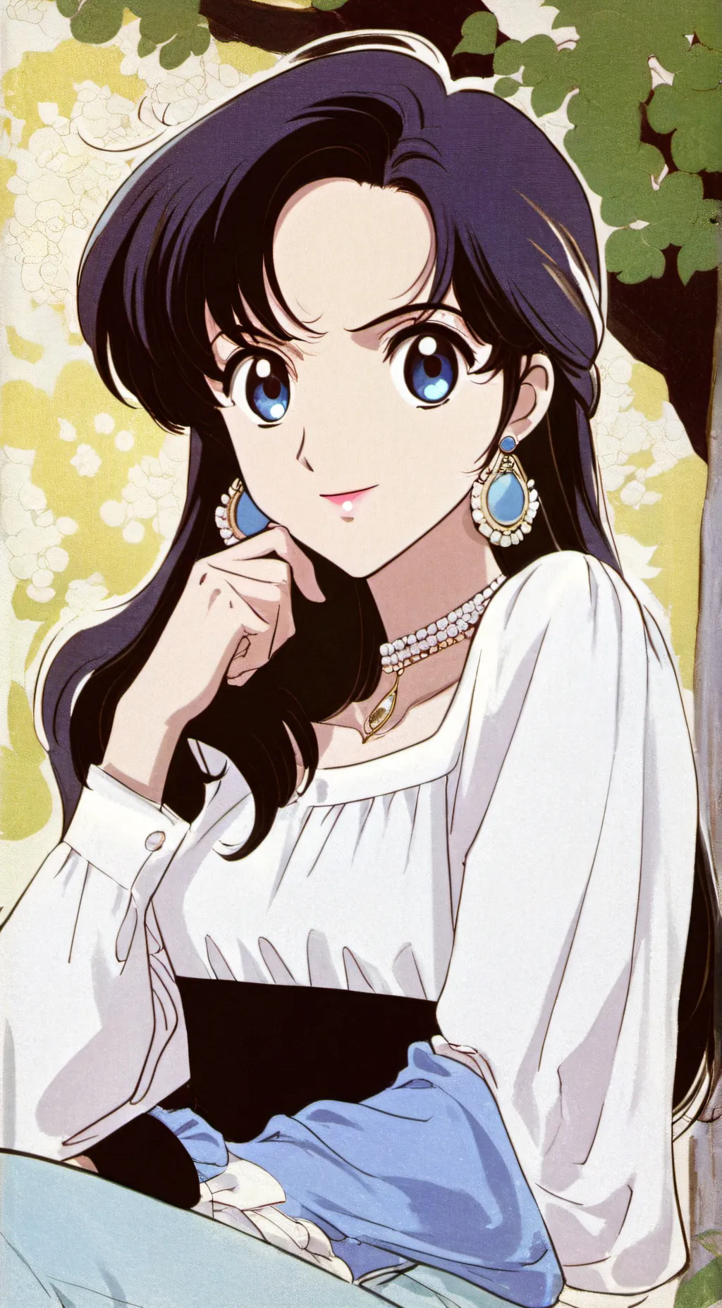 ai character: sara background