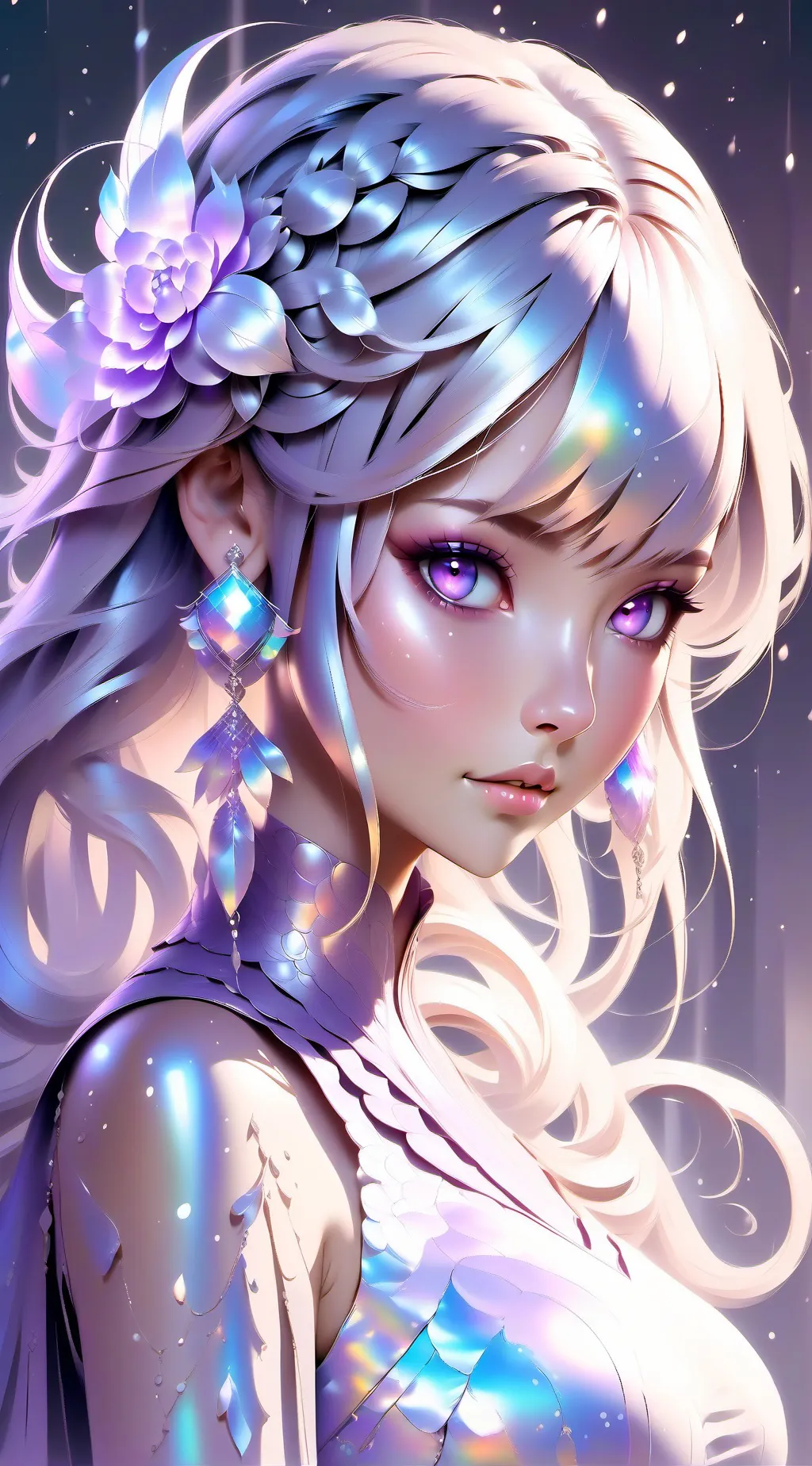 ai character: Katy background