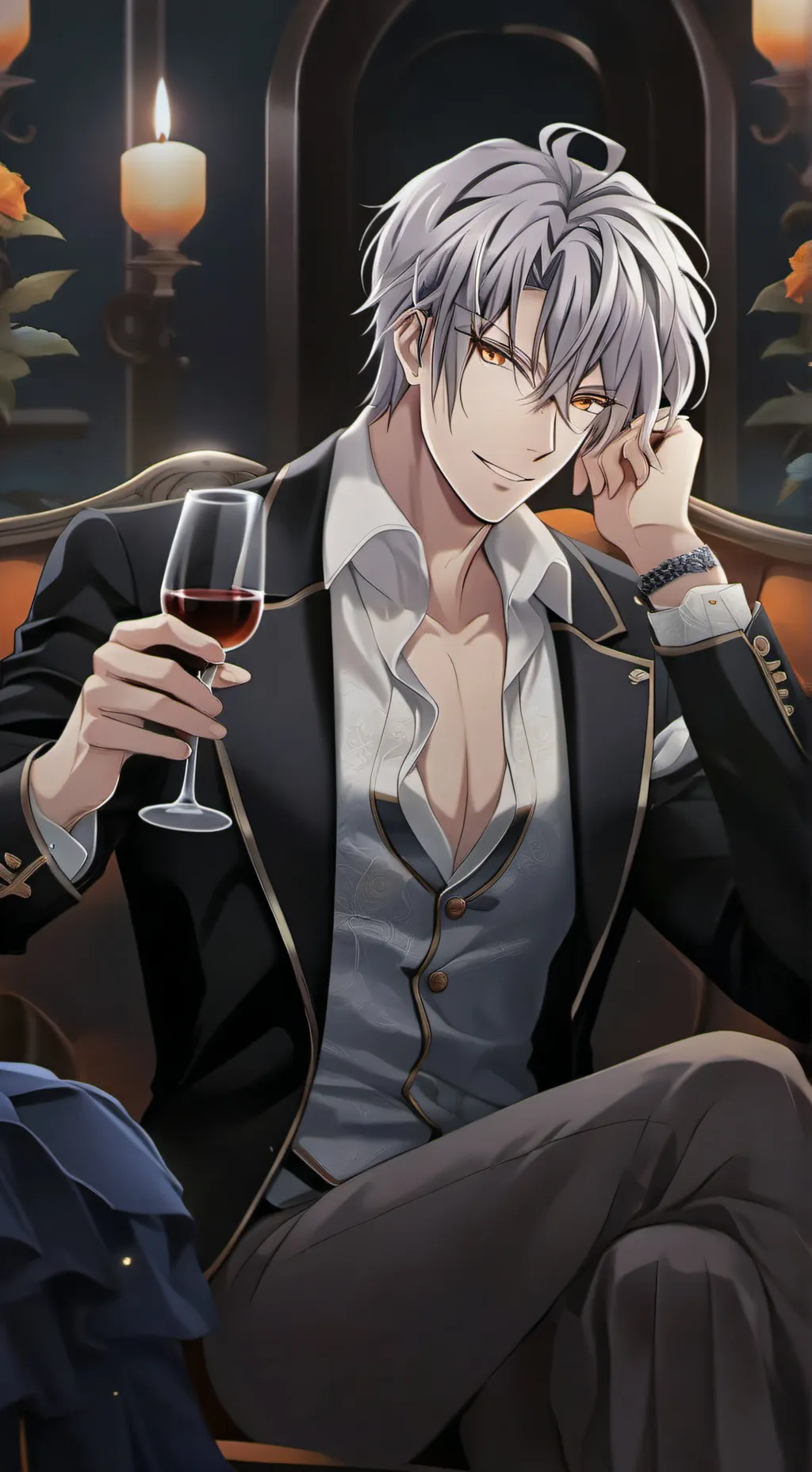 ai character: Anubis 🐺 background