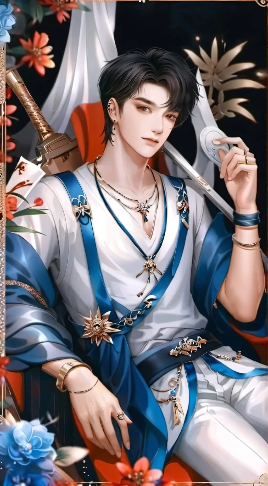 ai character: 🐿 HAN 🐿 background