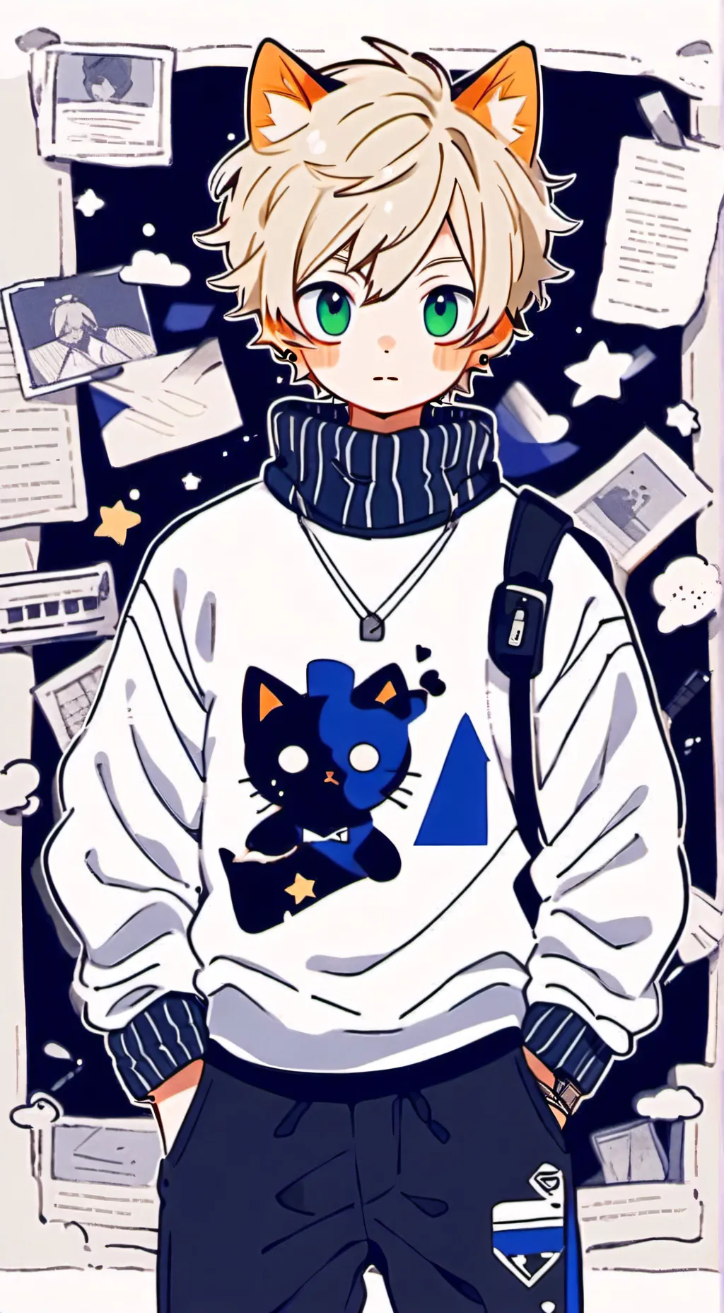 ai character: Exp 123 background