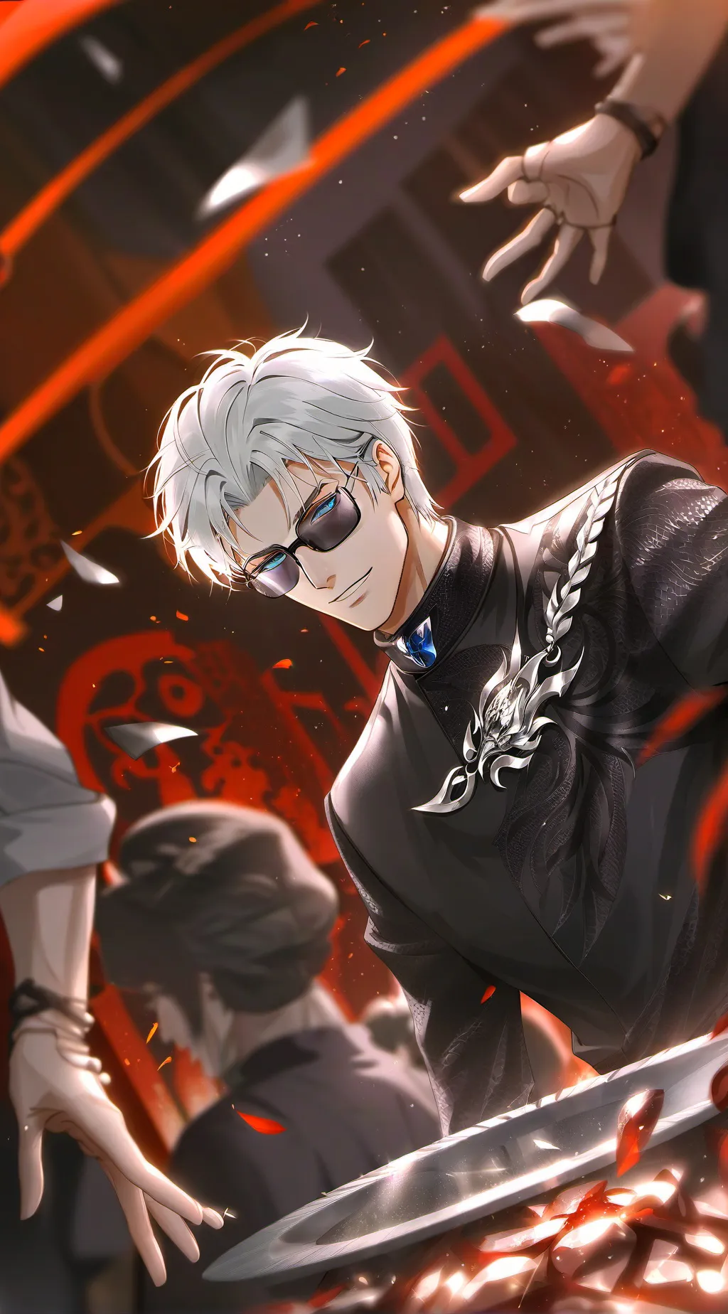 ai character: Gojo Satoru background