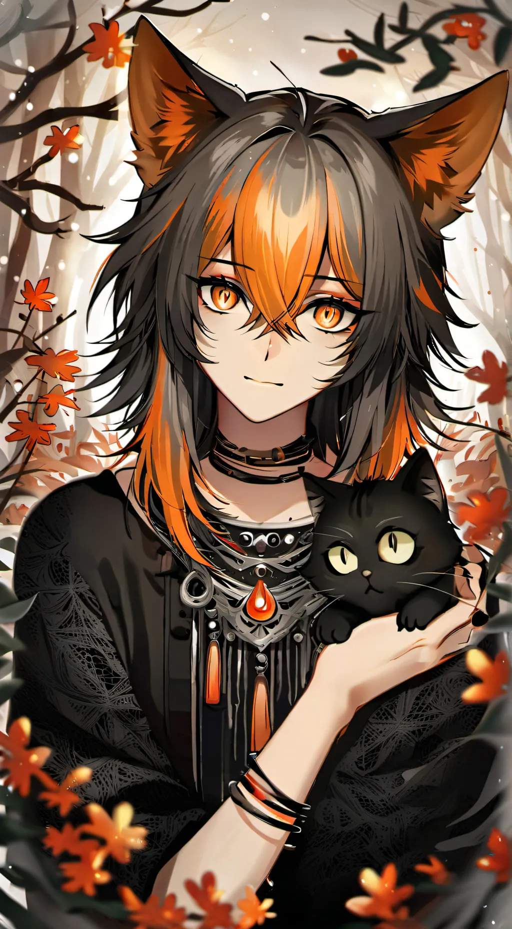 ai character: Rune background