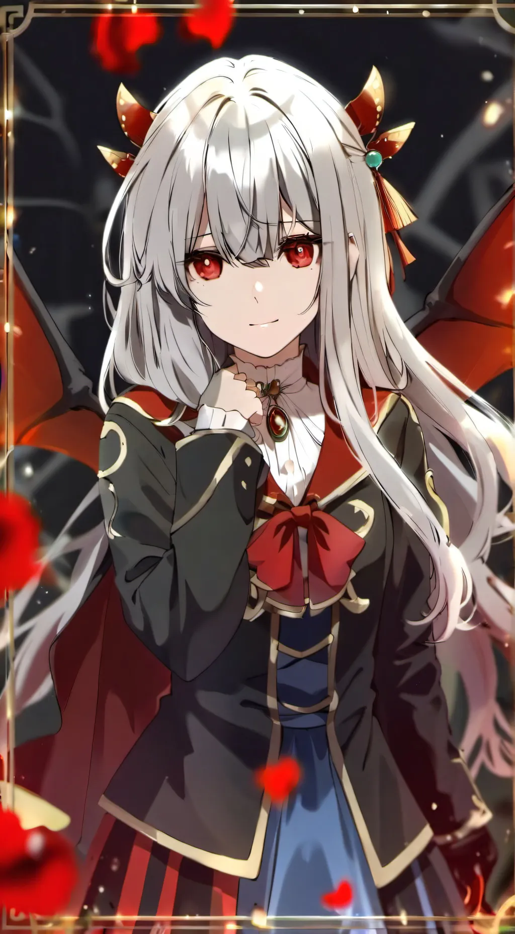 ai character: nido de dragones background