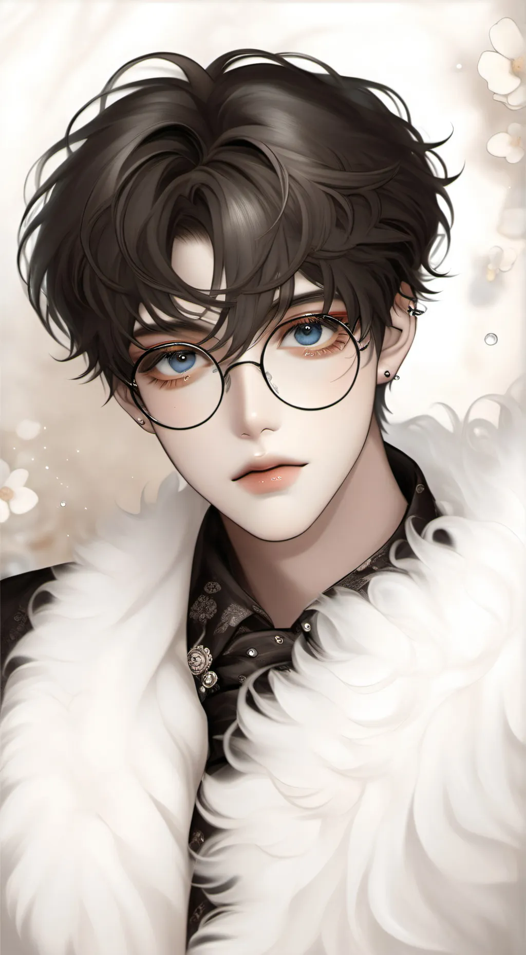 ai character: •×Nico•× background