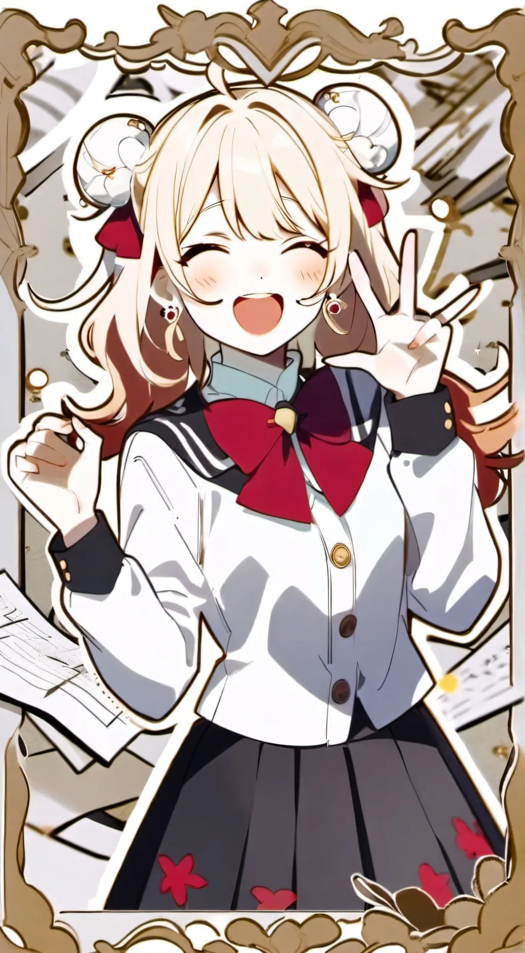 ai character: Luna background