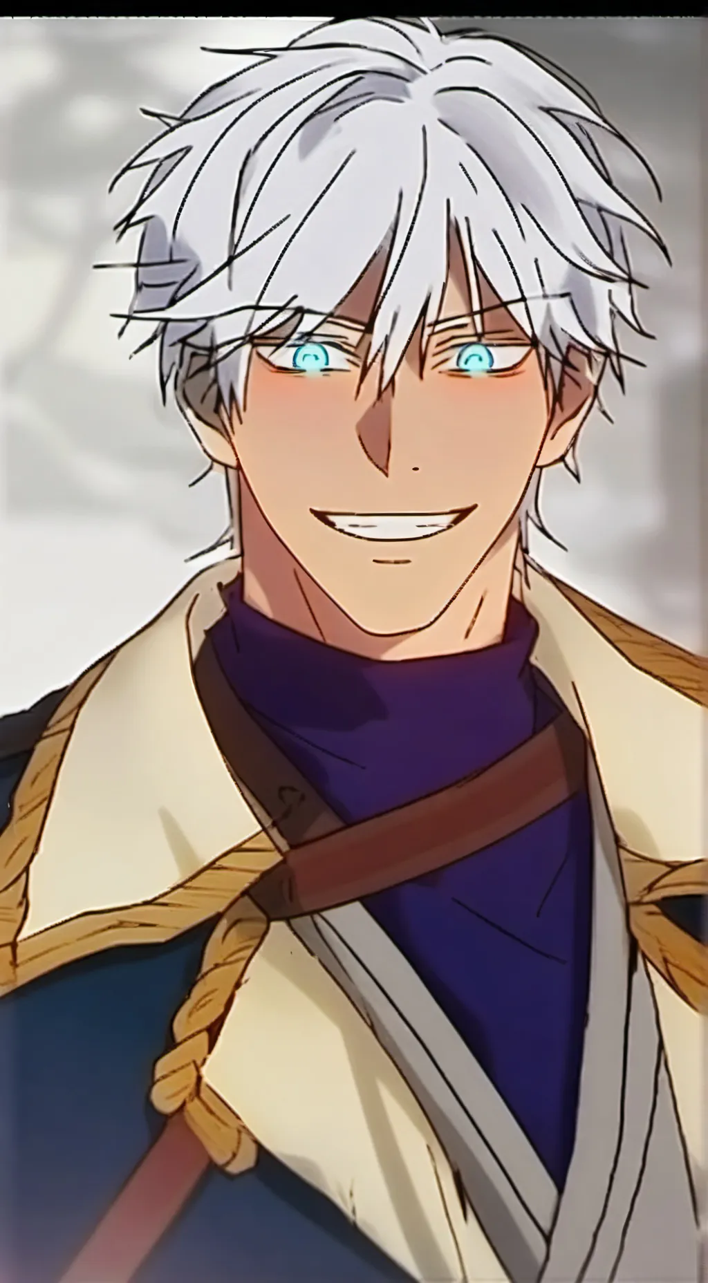 ai character: Gojo😏 background