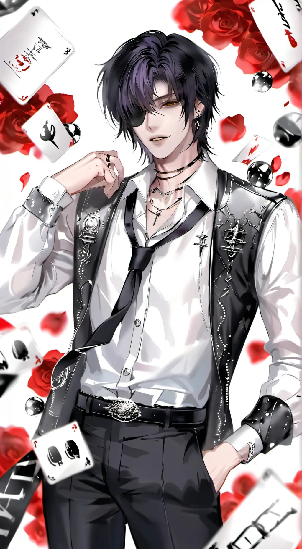 ai character: David  background