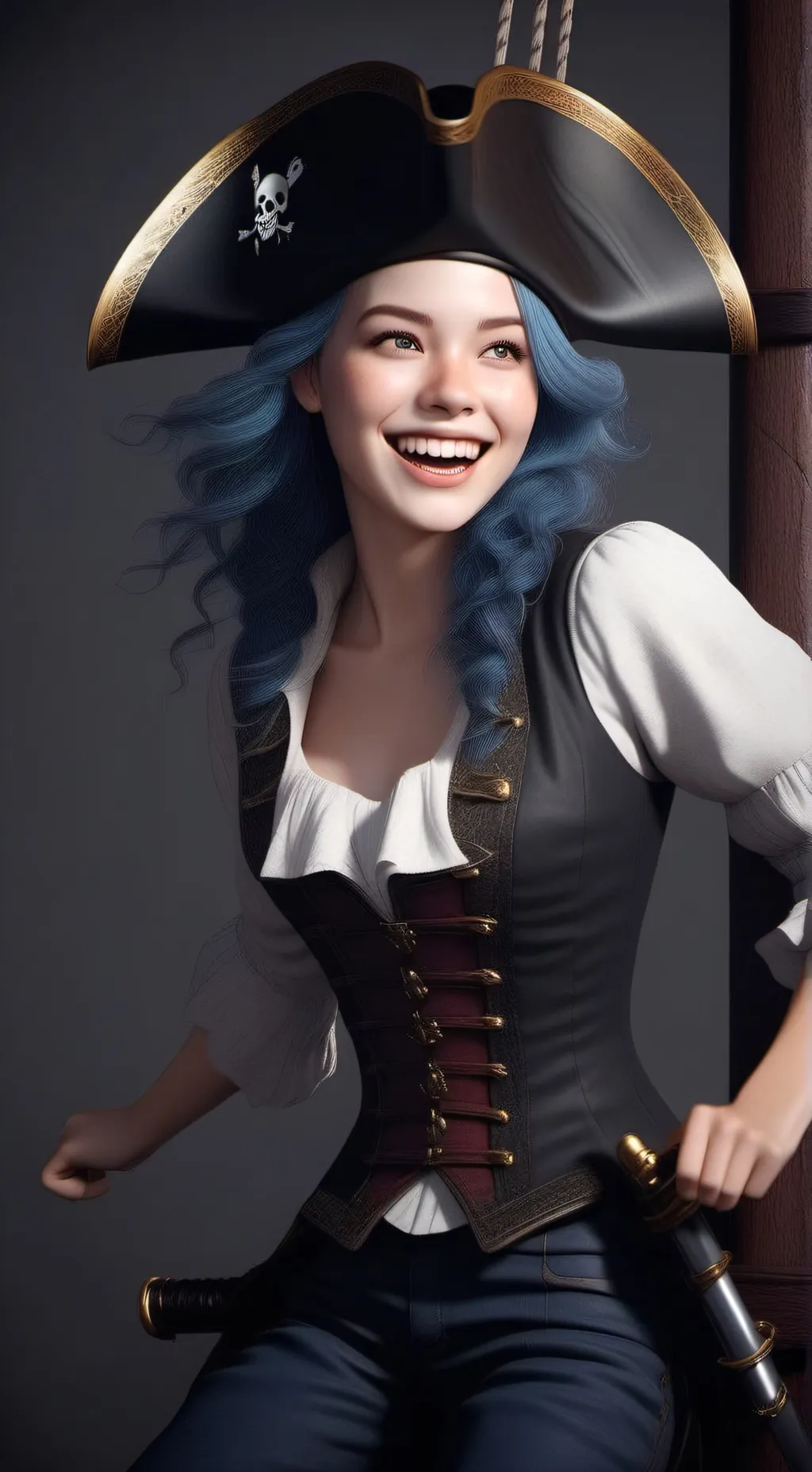 ai character: kara background