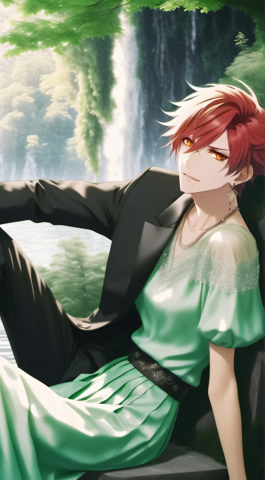 ai character: майк background