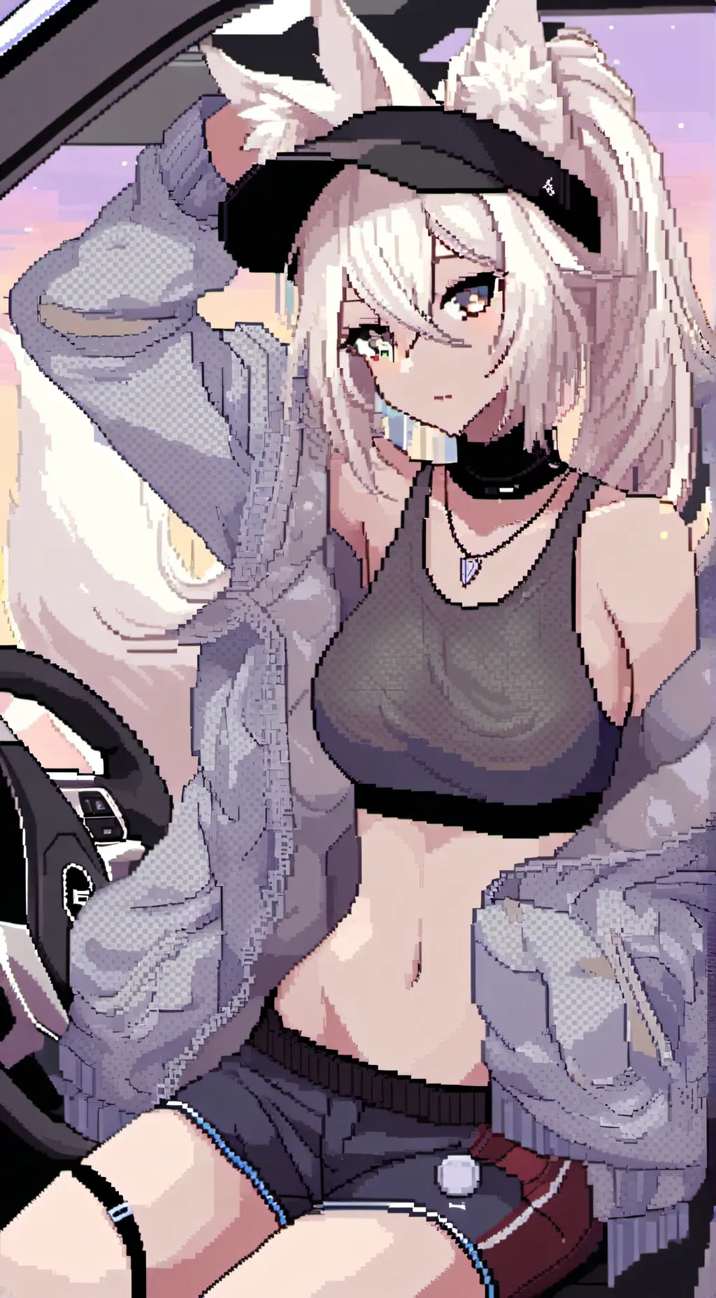 ai character: Raven background