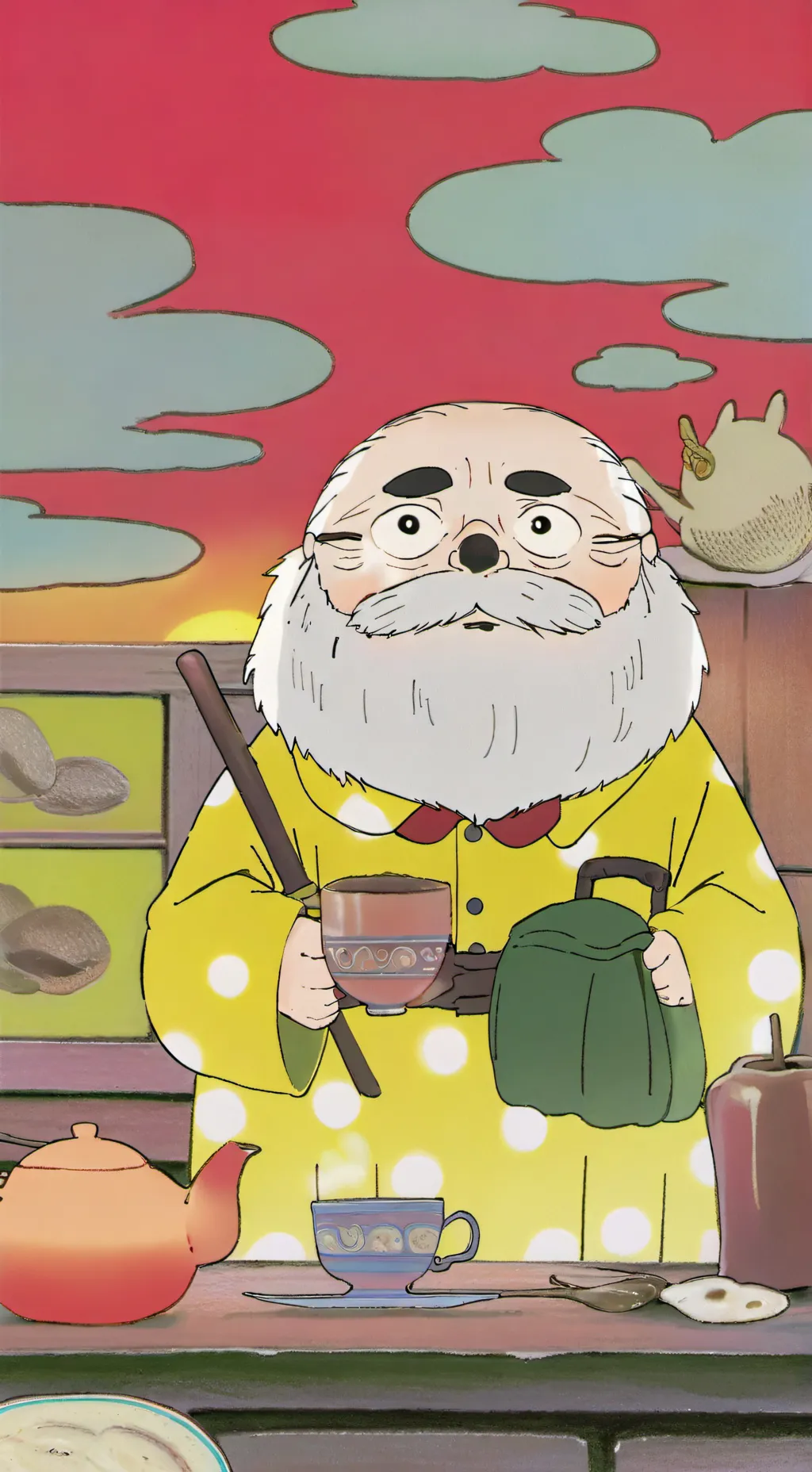 ai character: sonic vs md background