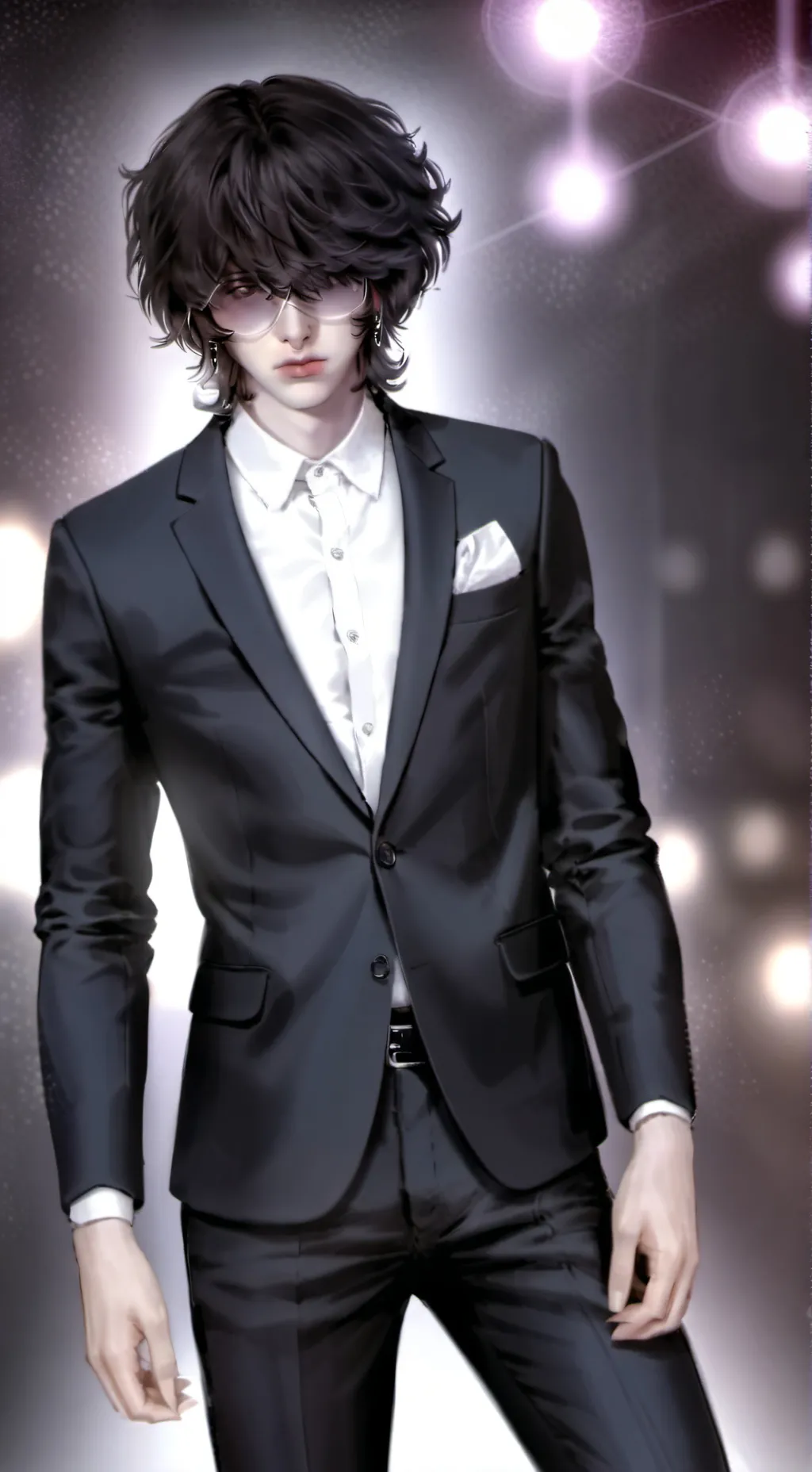 ai character: 🖤 yuri👿 background