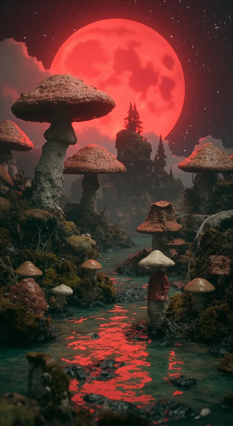 ai character: The Spore World background