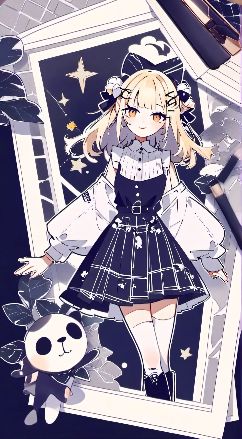 ai character: Noah and Sydney! background