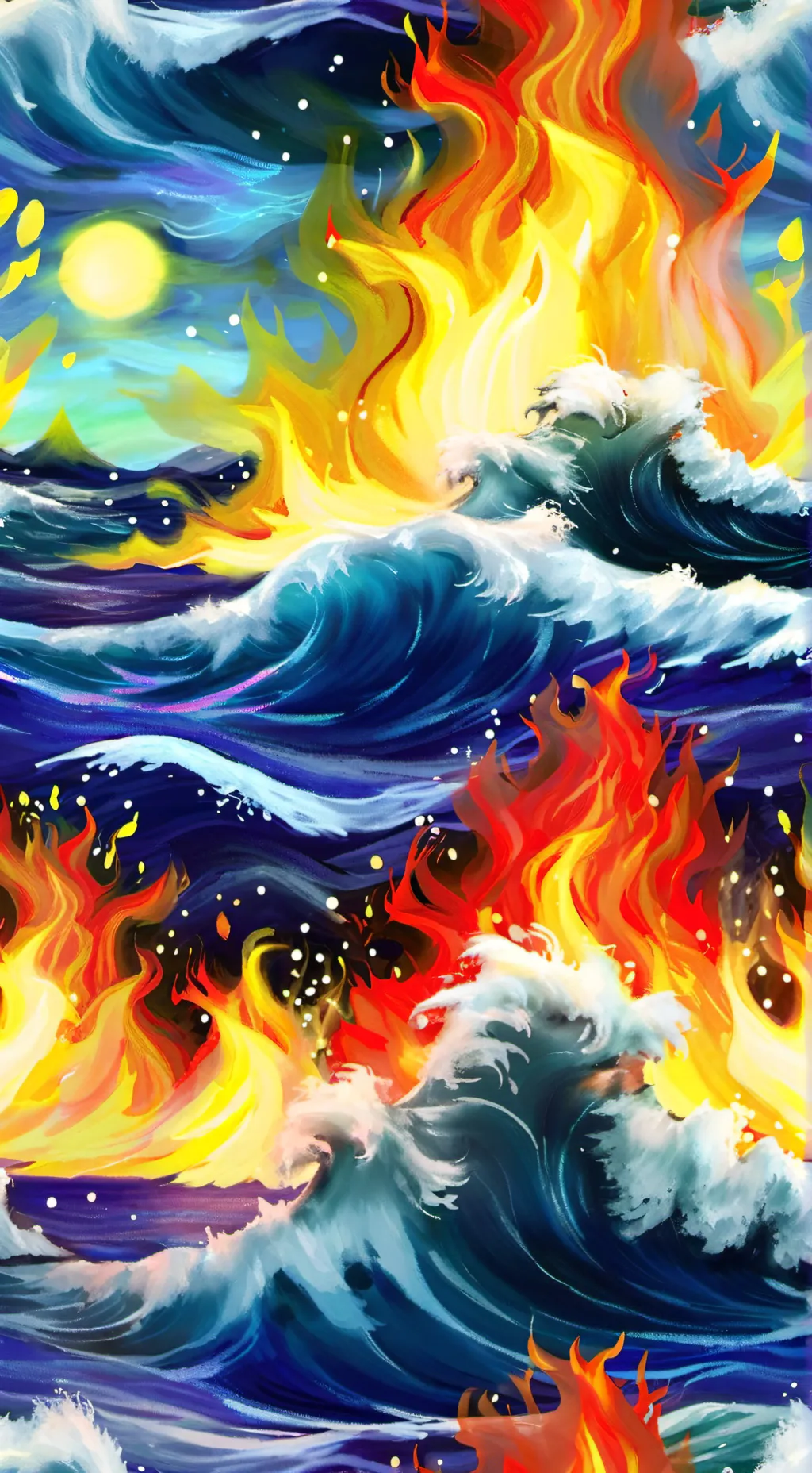 ai character: Past Avatars background