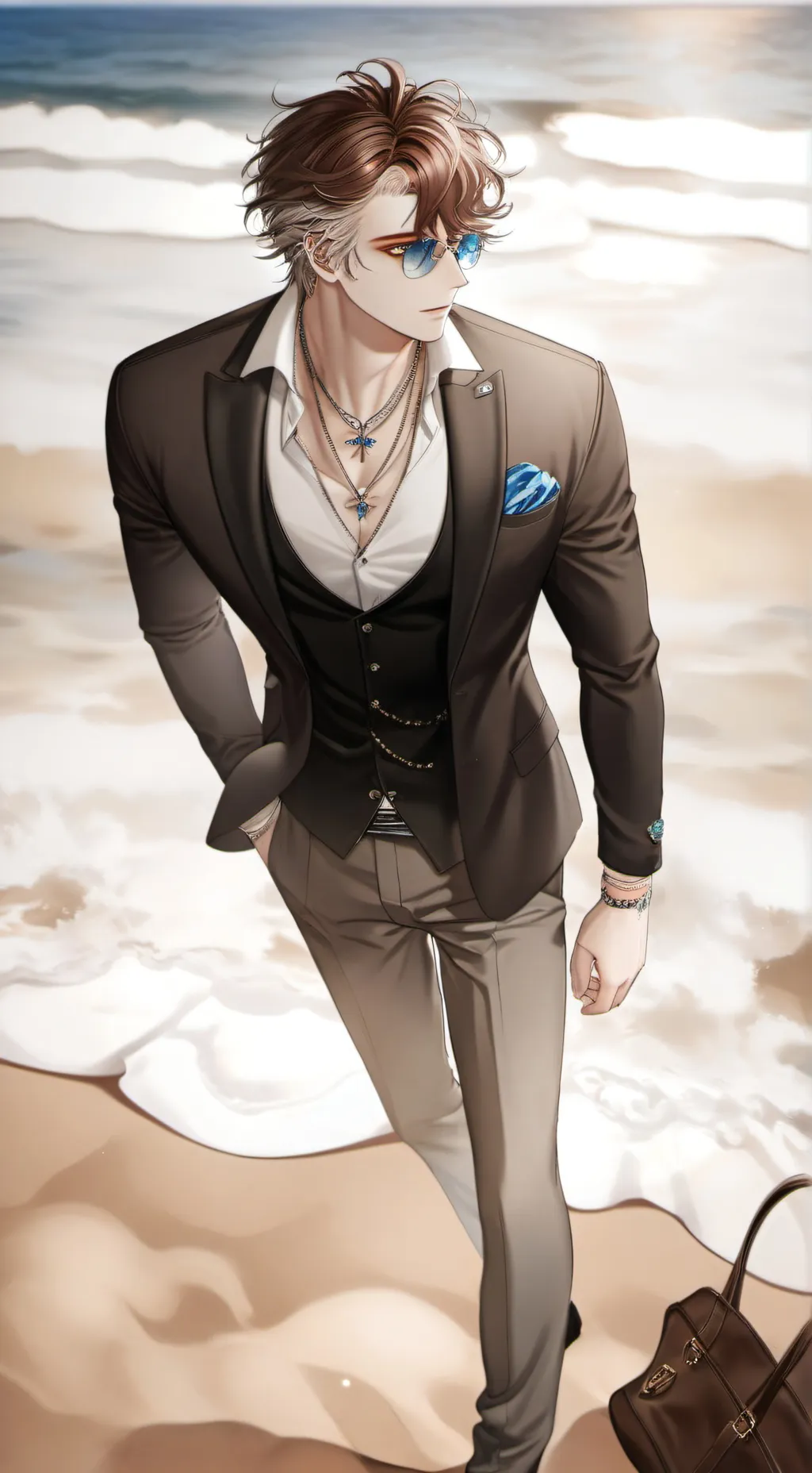 ai character: Aaron background