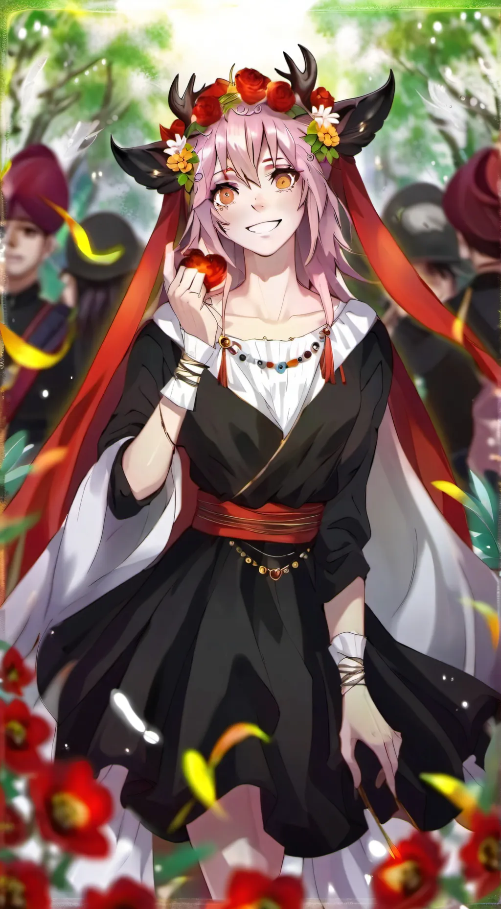 ai character: lida😎 background