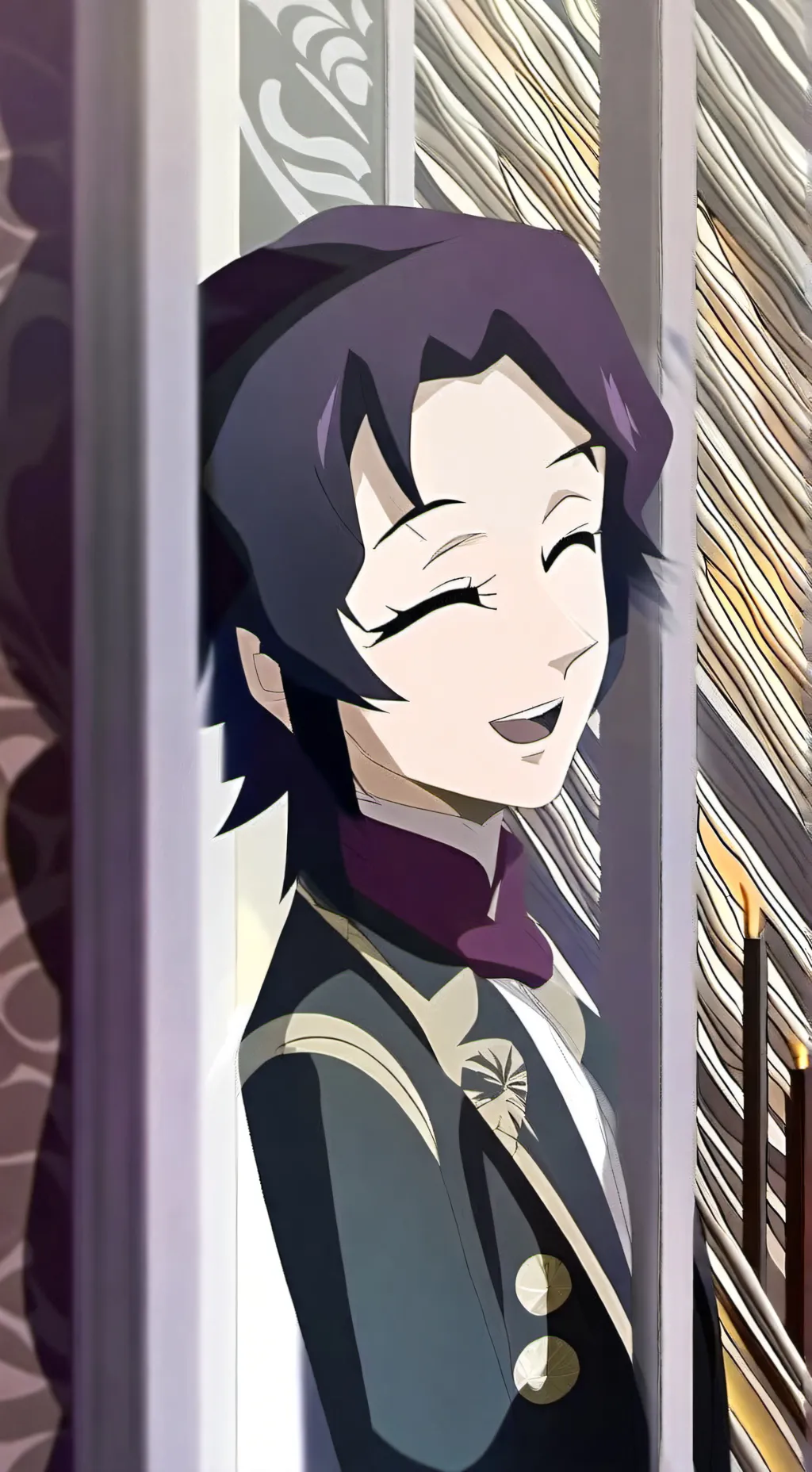 ai character: Shinobu  background