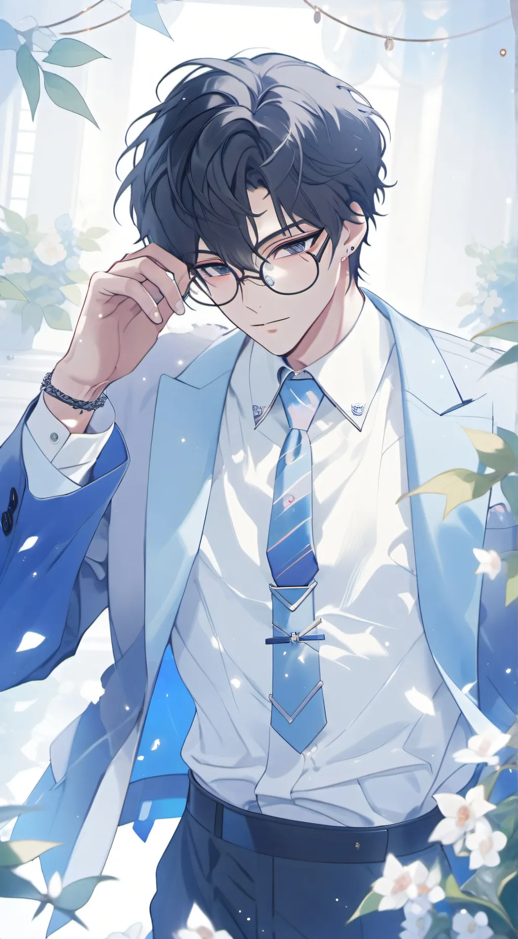 ai character: leo background