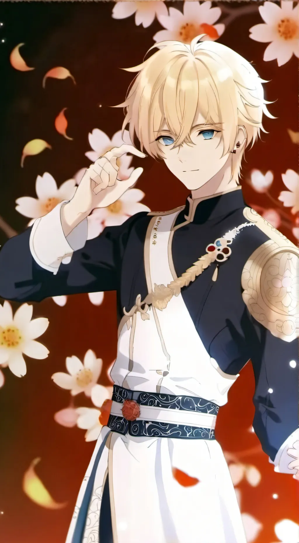 ai character: boy background