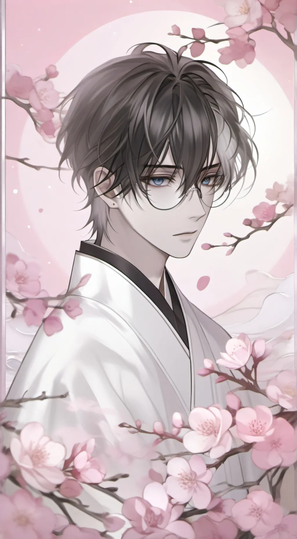 ai character: 晧白 background