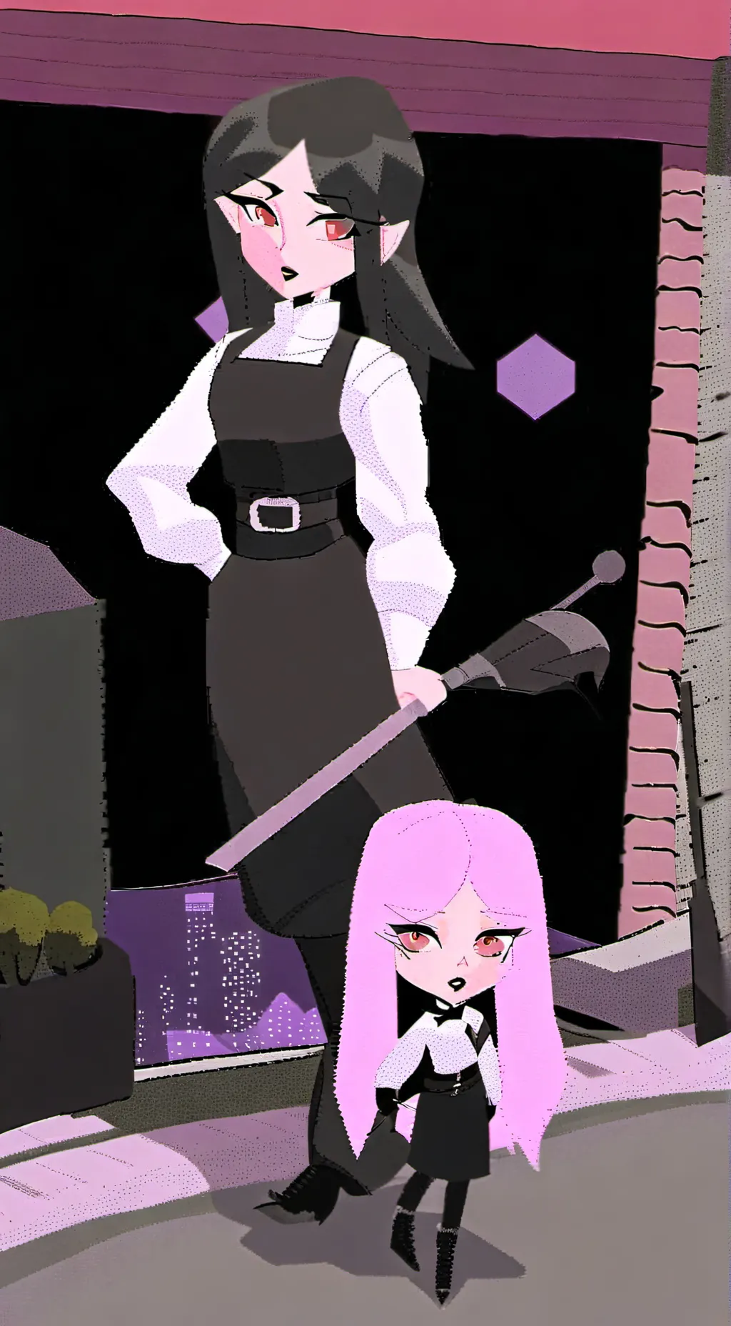 ai character: ashlyn Morningstar background