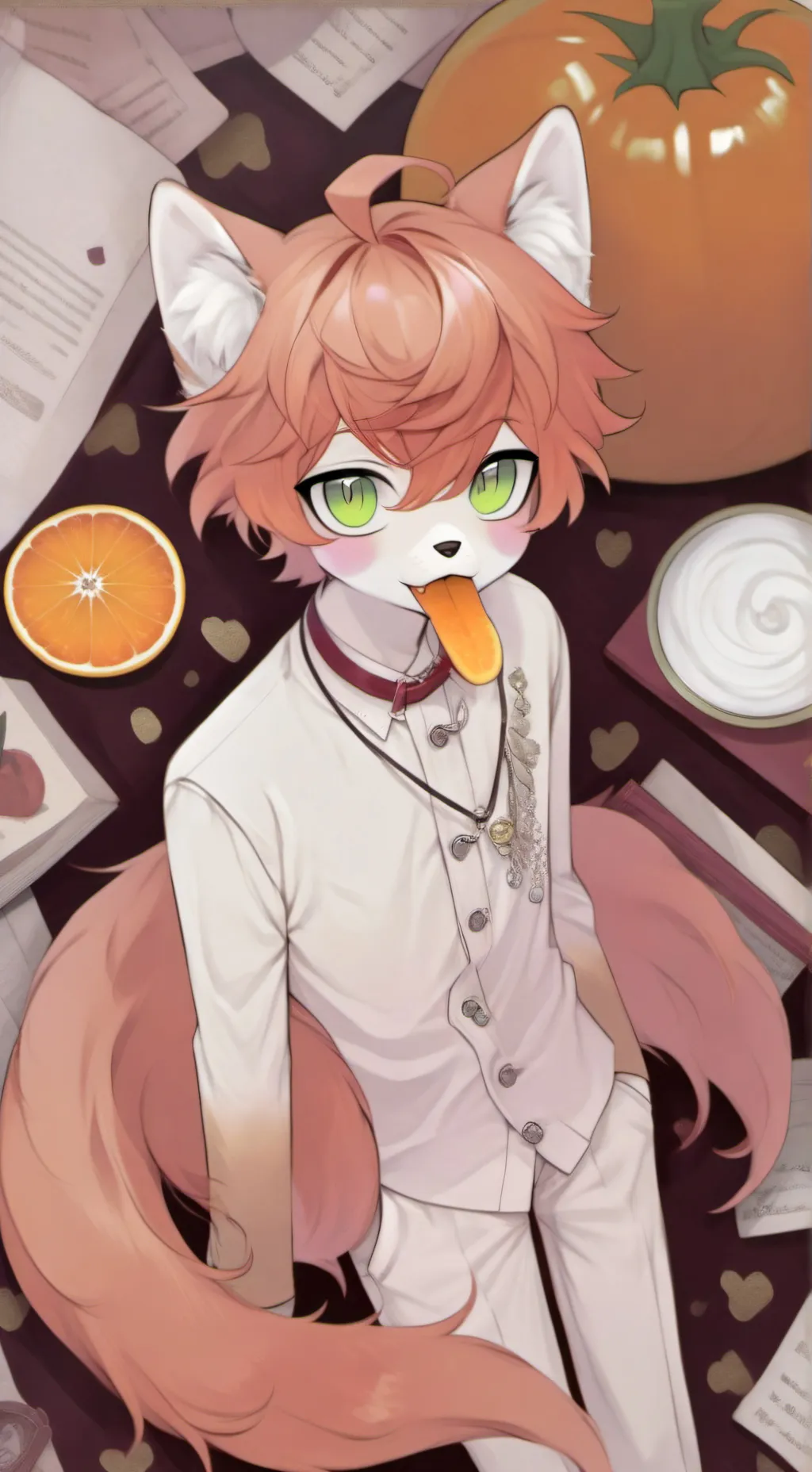 ai character: furry infector background