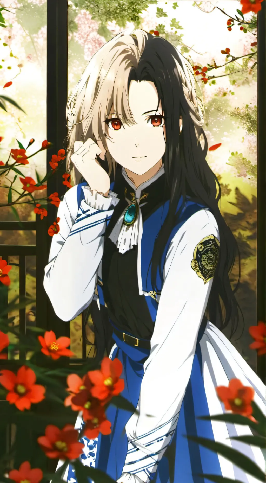 ai character: luna background