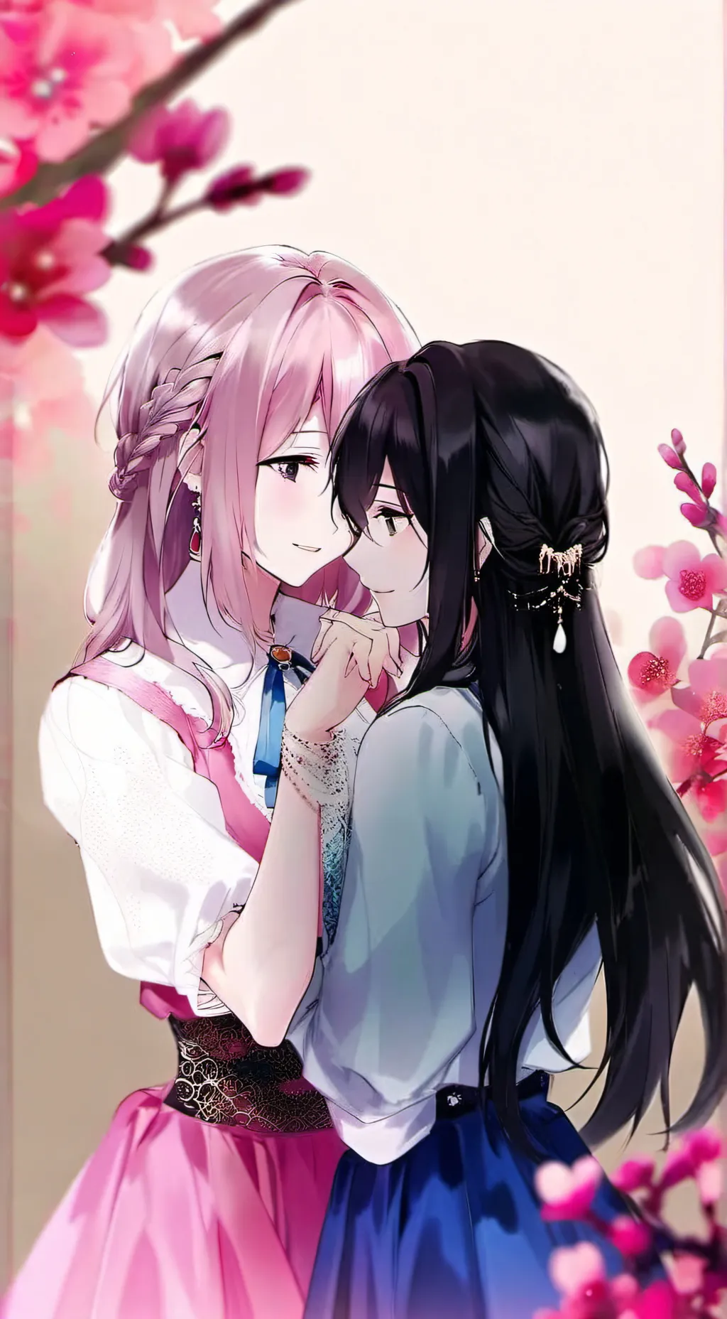 ai character: Maya and Alexia background