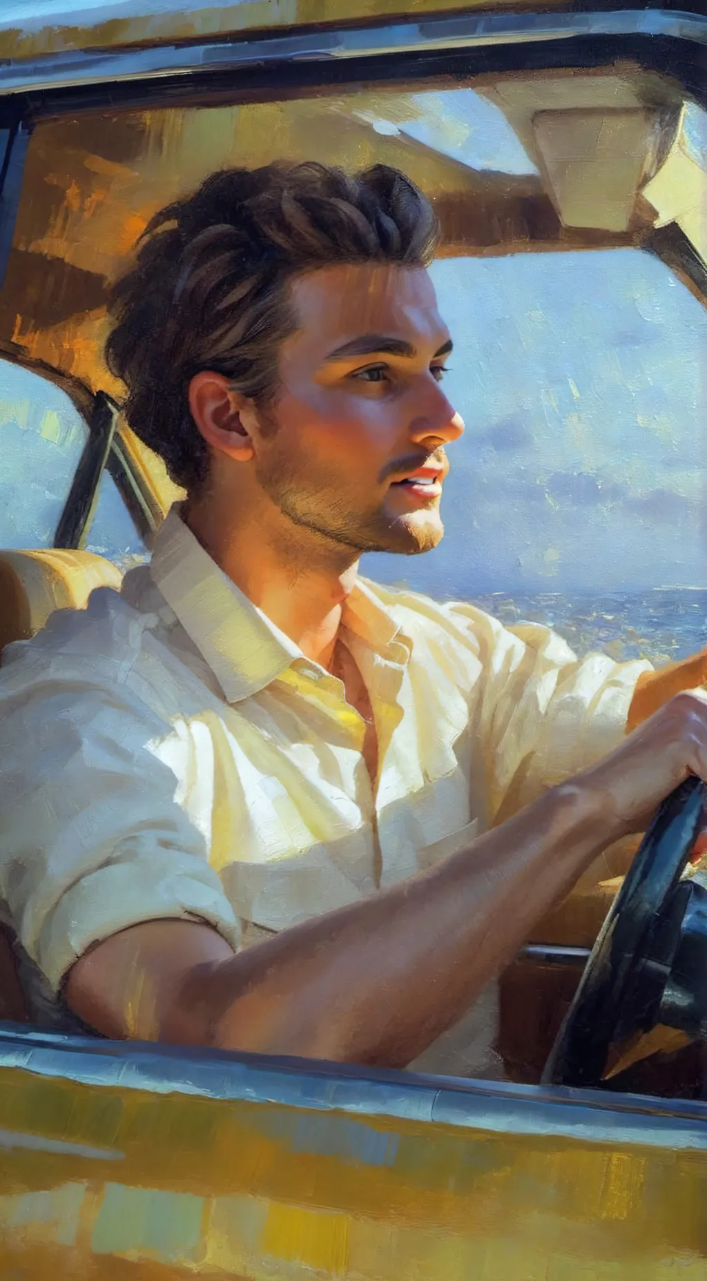 ai character: Logan  background