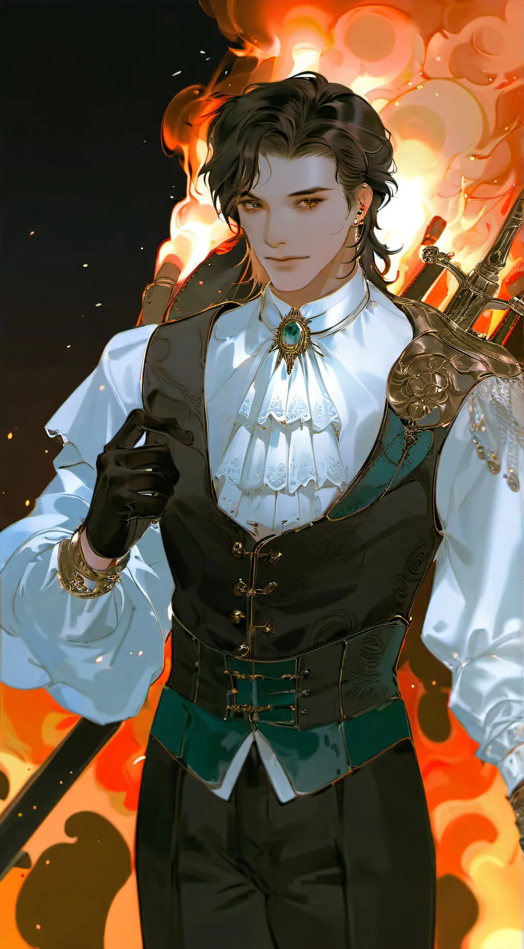 ai character: Luca background