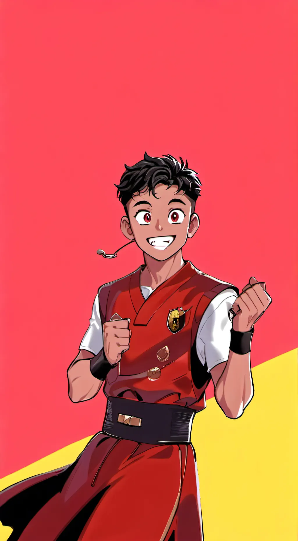 ai character: ALFREDO LARIN background