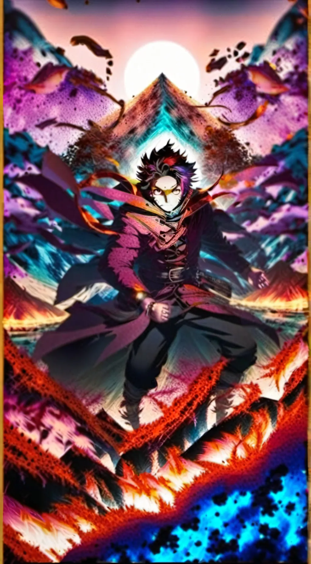 ai character: Kny en 2025  background