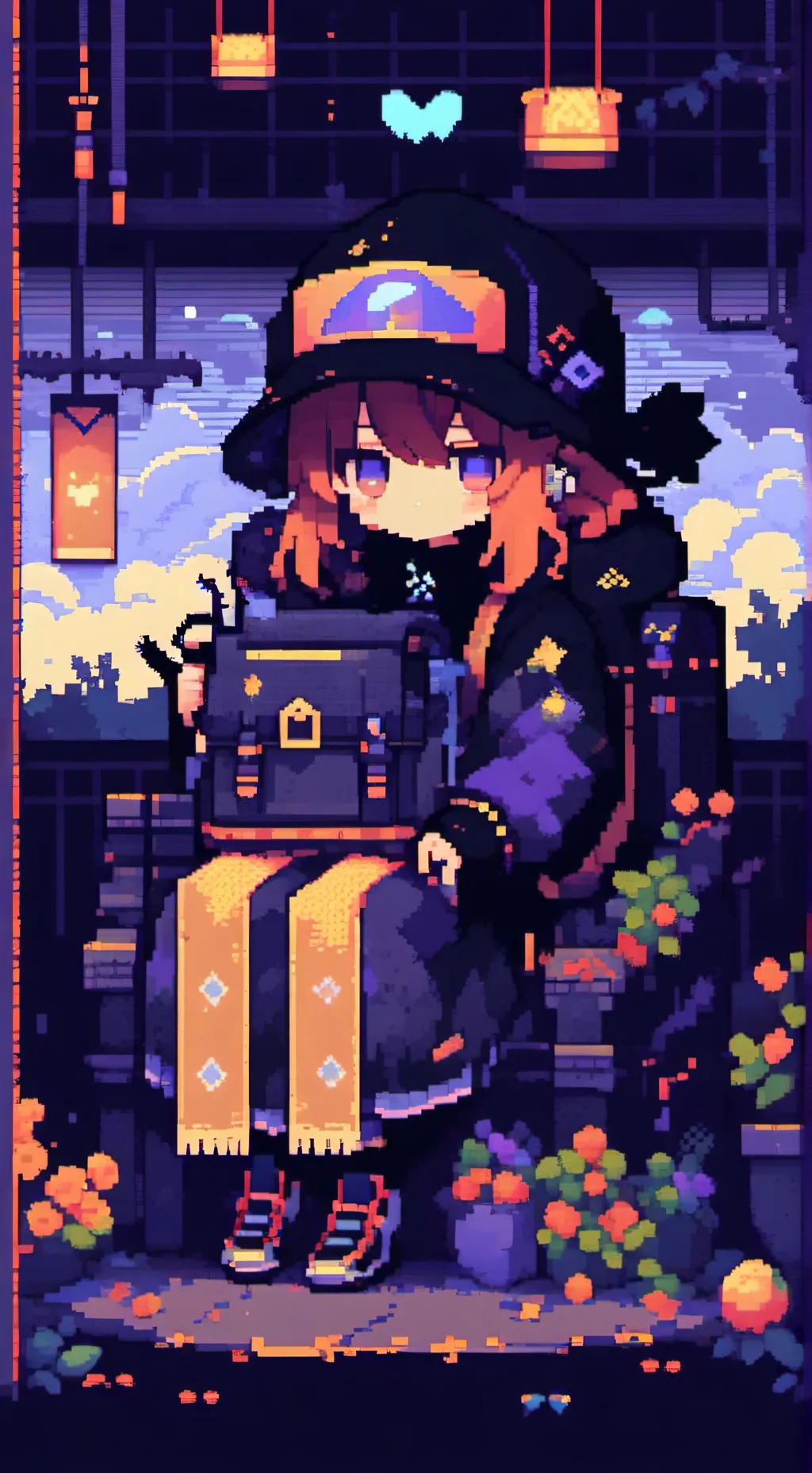 ai character: Kimetsu Hakane background