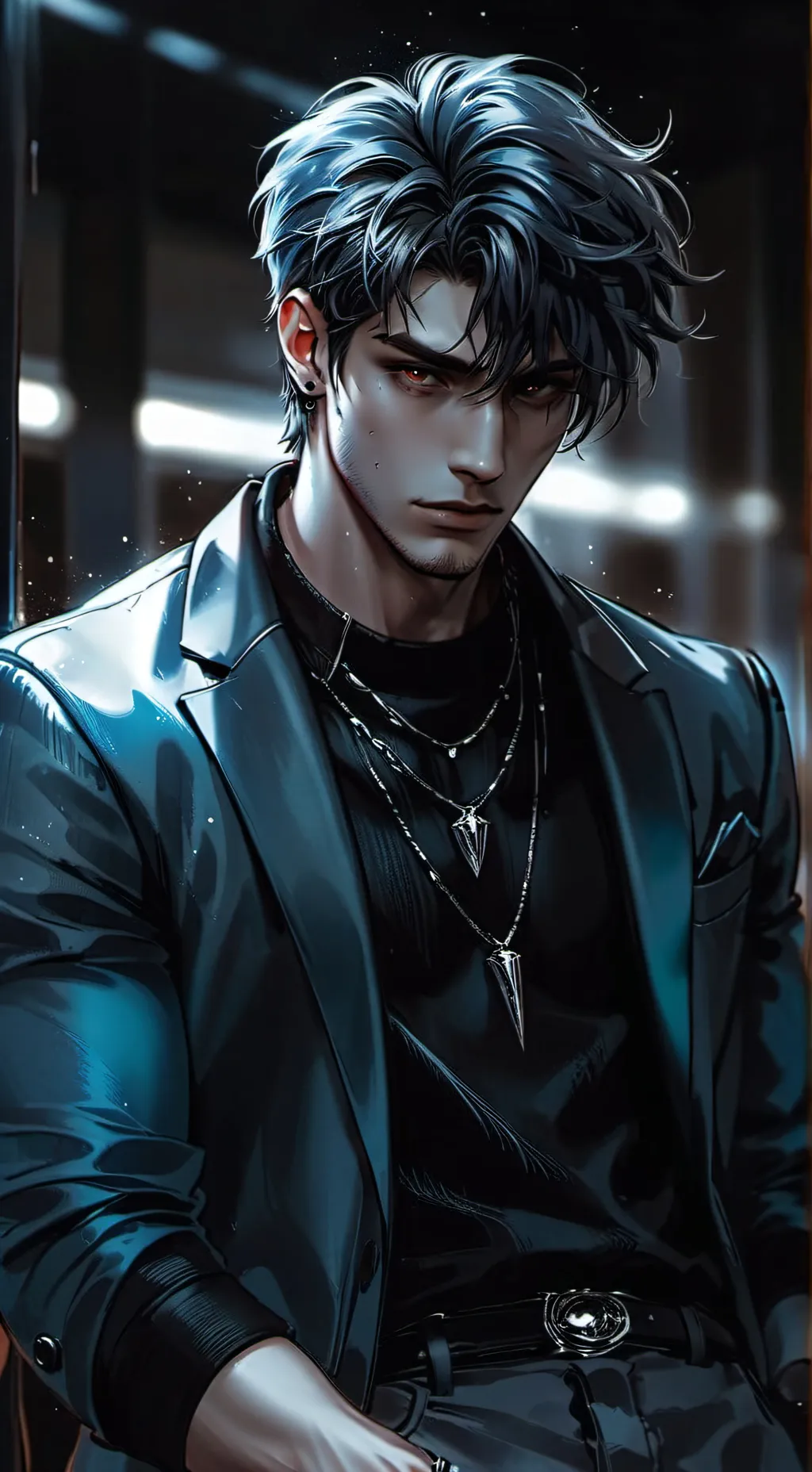 ai character: Lucca  background