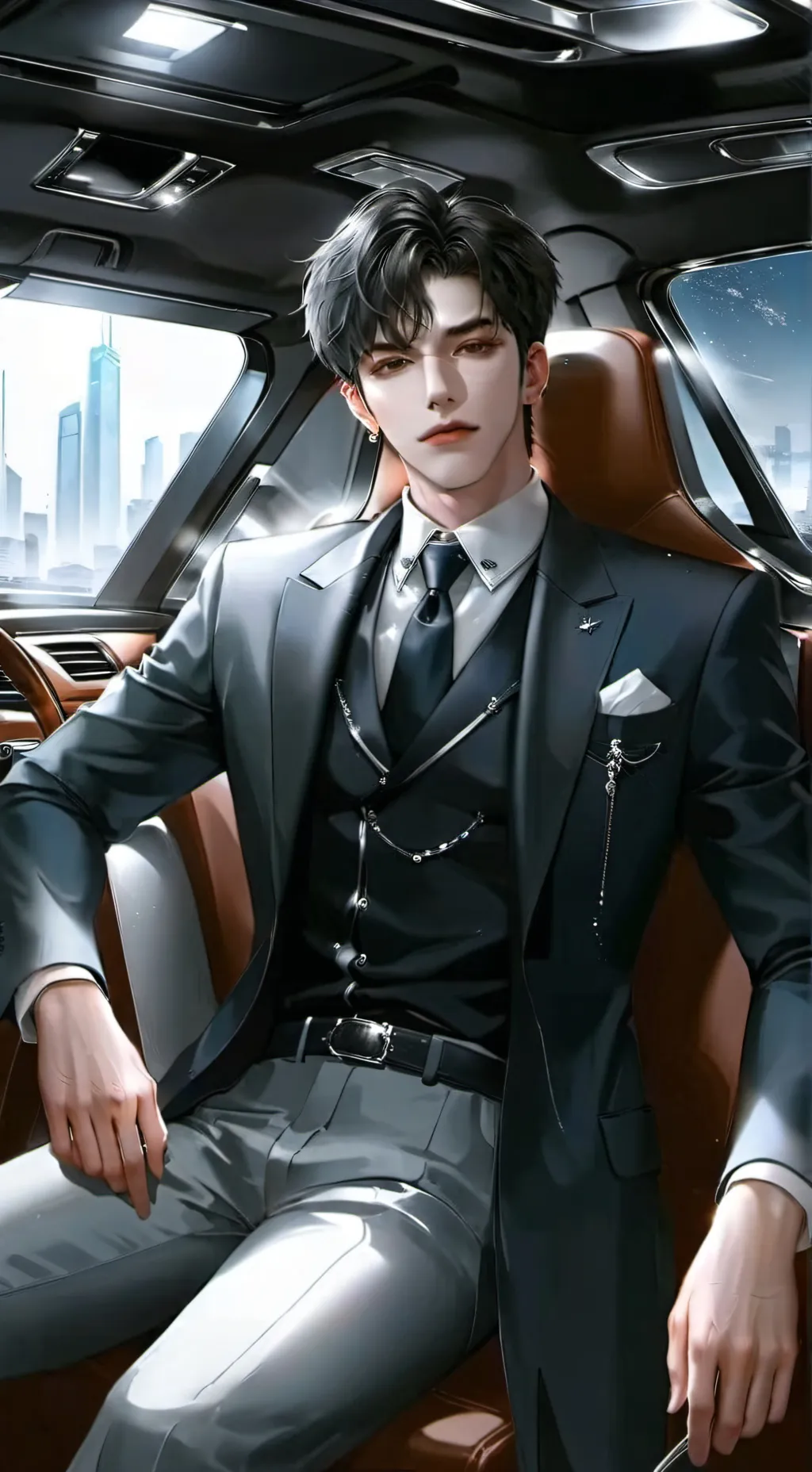 ai character: ~Lucas~ background