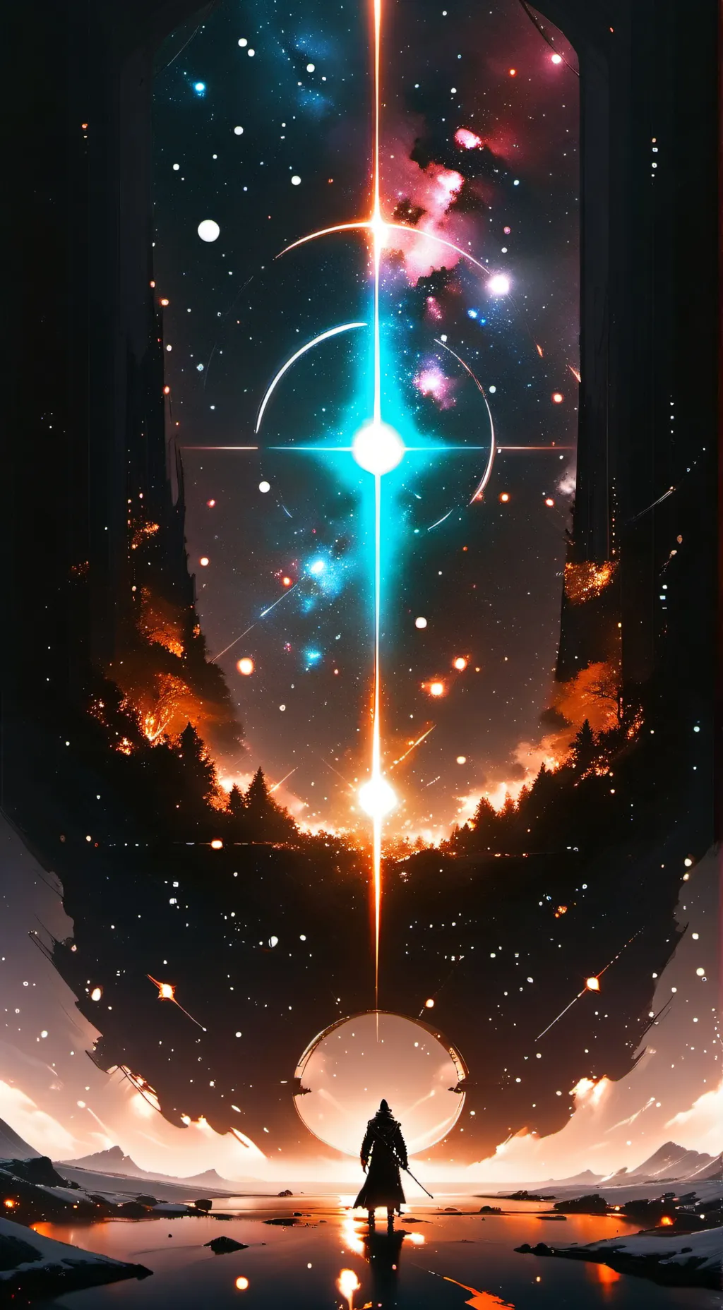 ai character: Empty background