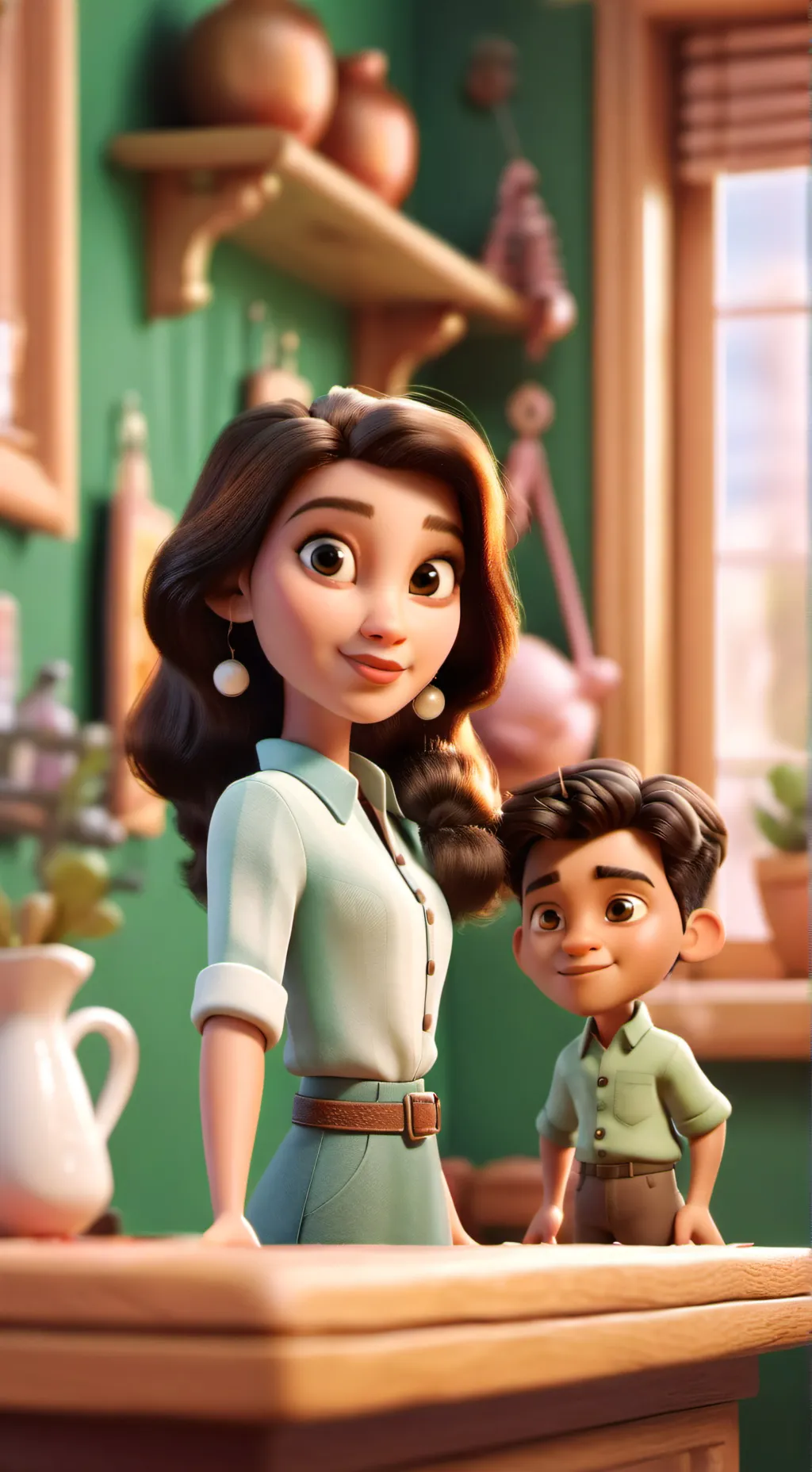 ai character: Favorite child  background