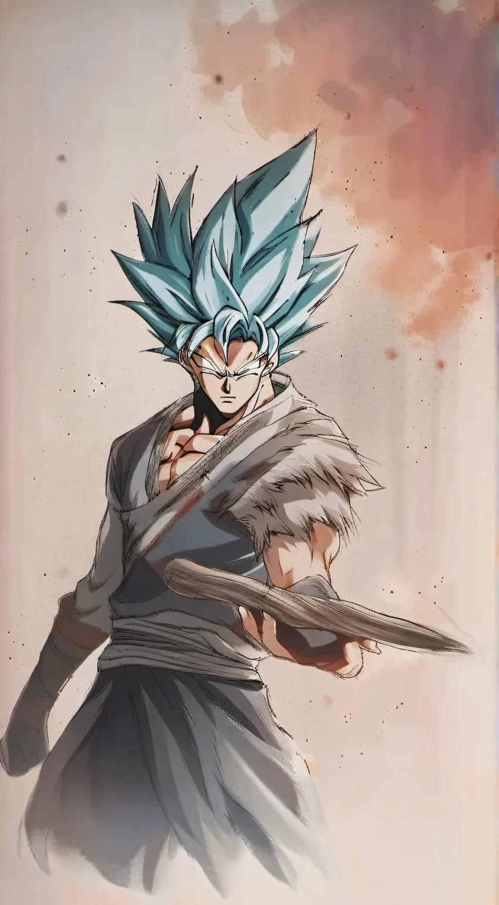 ai character: dragon ball  background