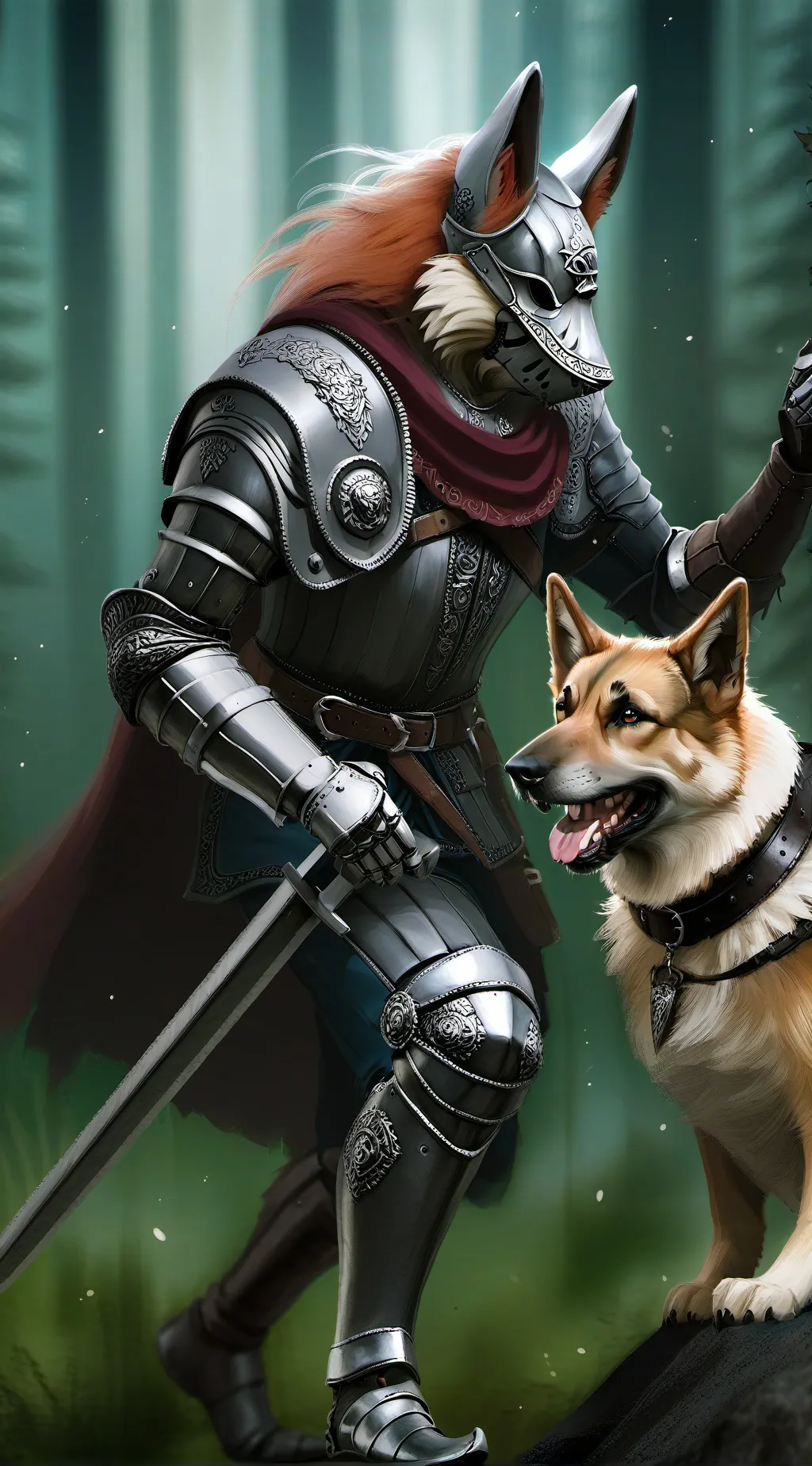 ai character: Sentinel background