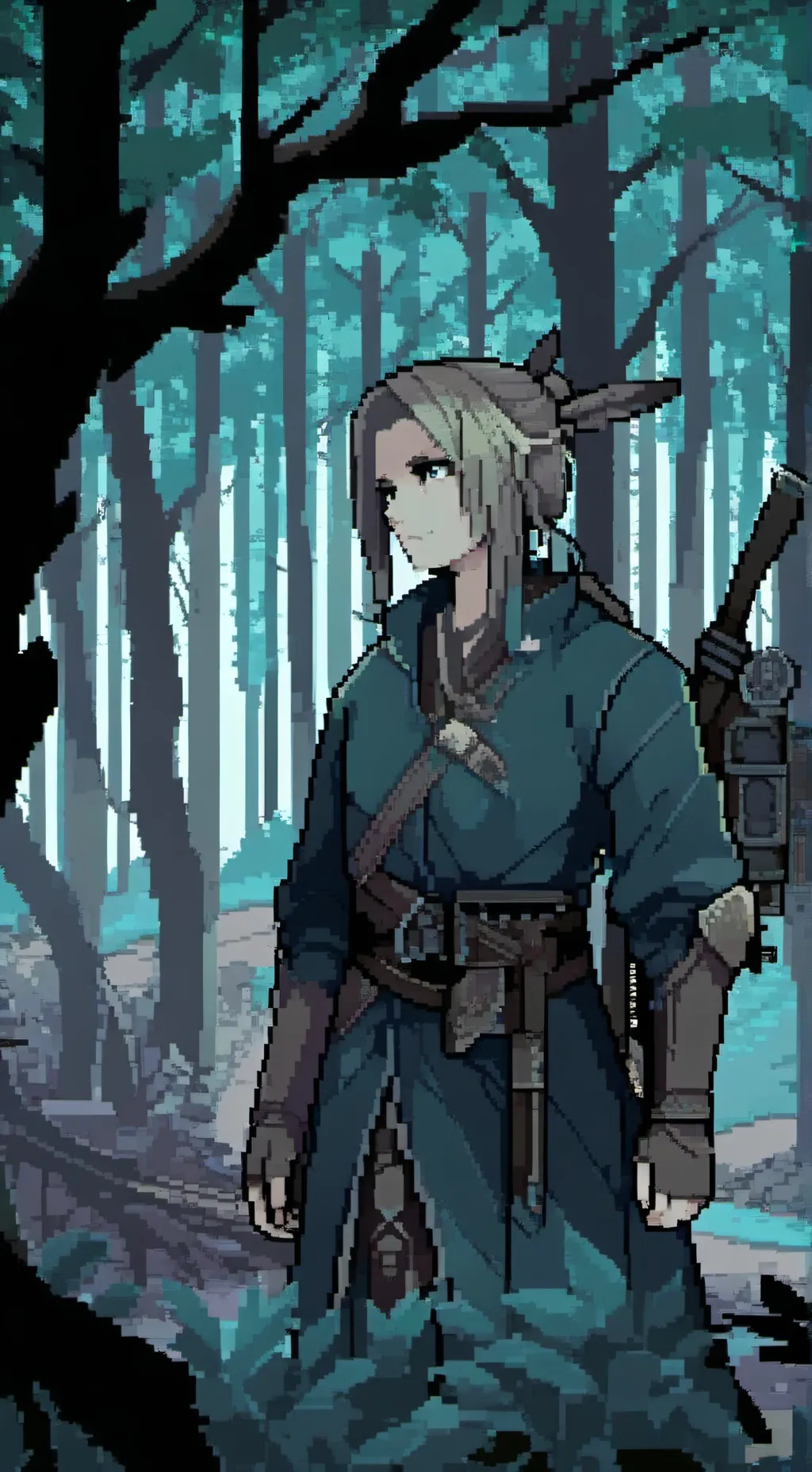 ai character: Forsaken 1! background