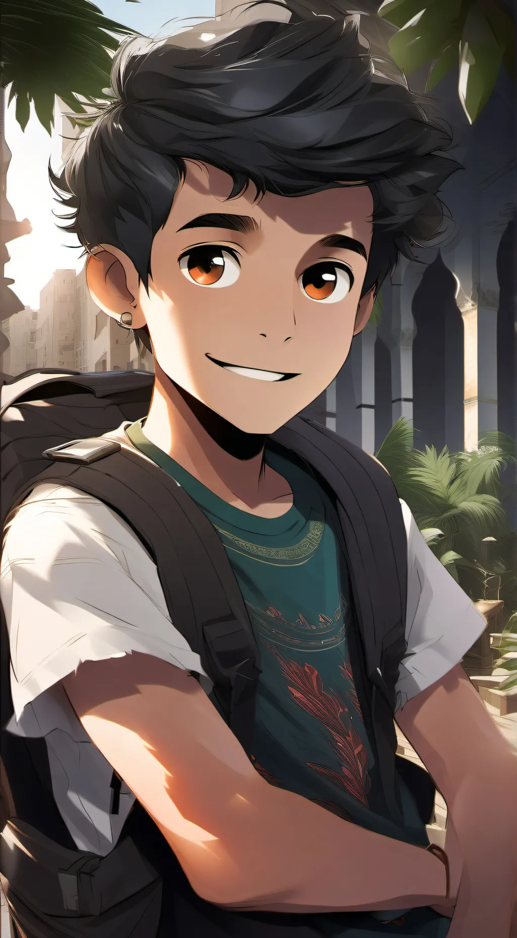 ai character: iyad background