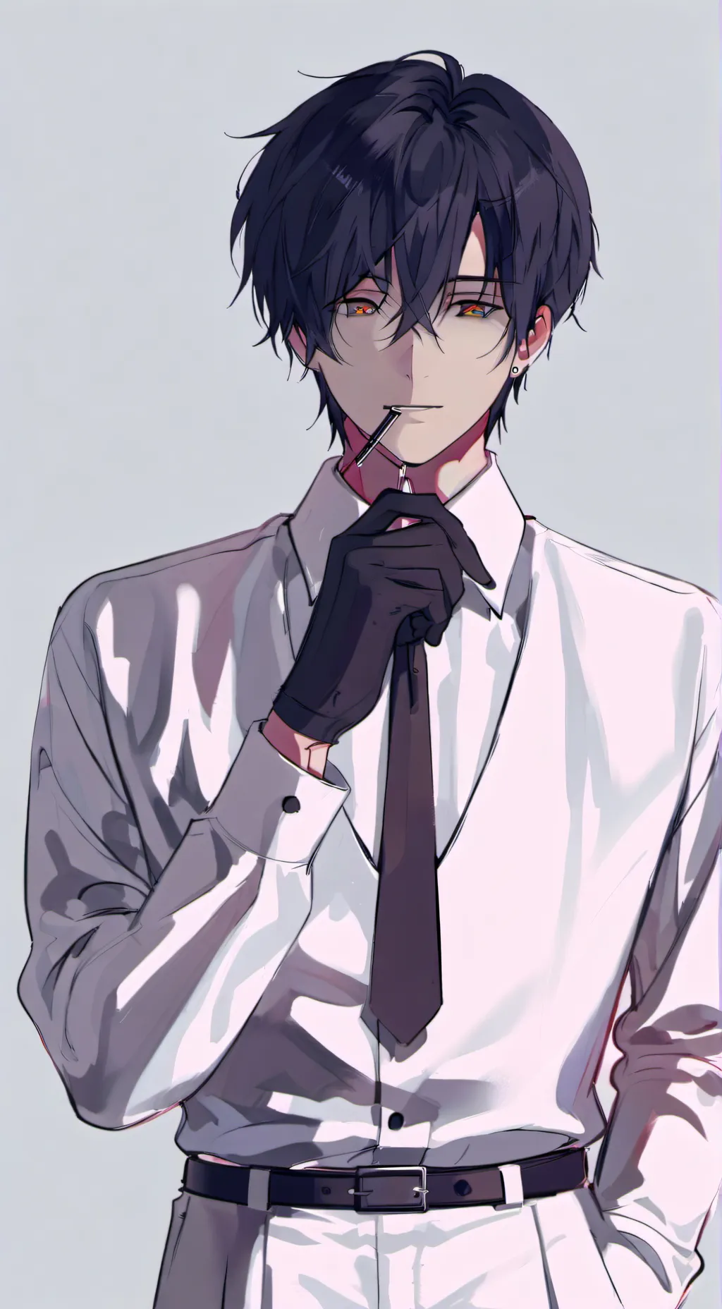 ai character: Harry  background