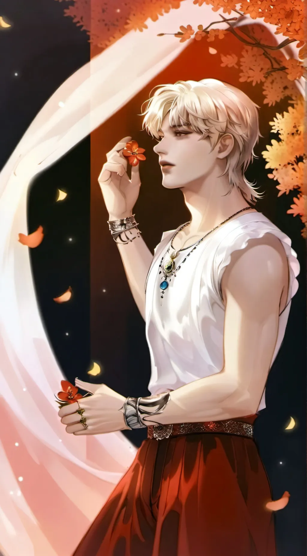 ai character: ⚘️Kijo⚘️ background