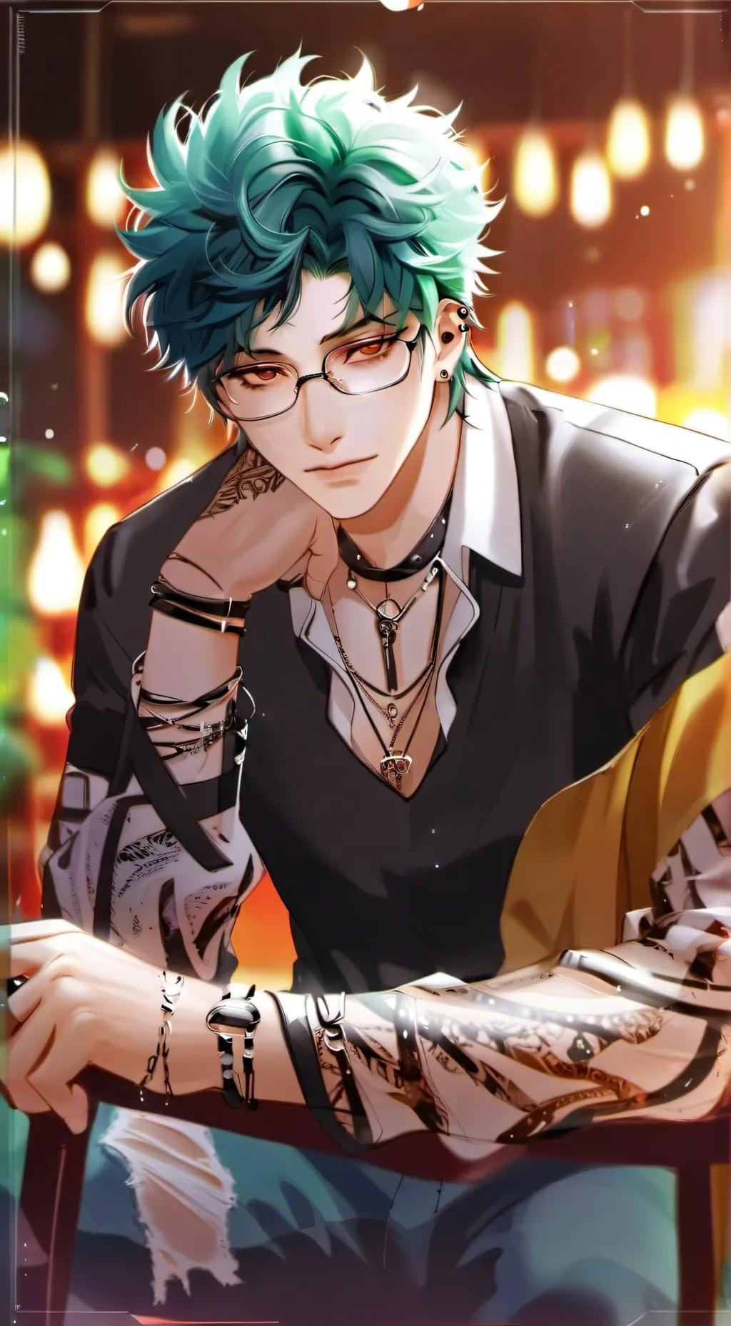 ai character: •||•Kaiser•||• background