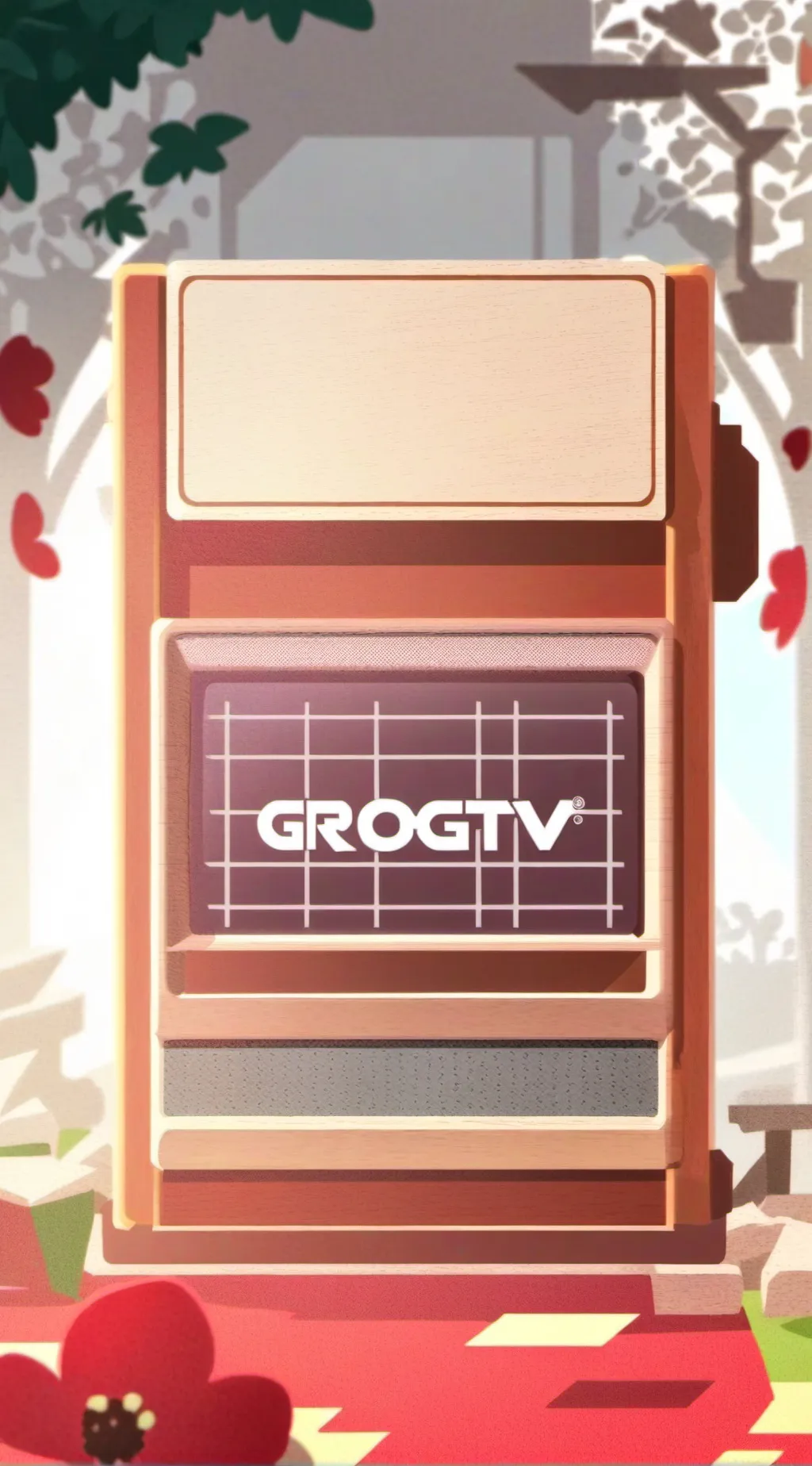 ai character: grogtv background