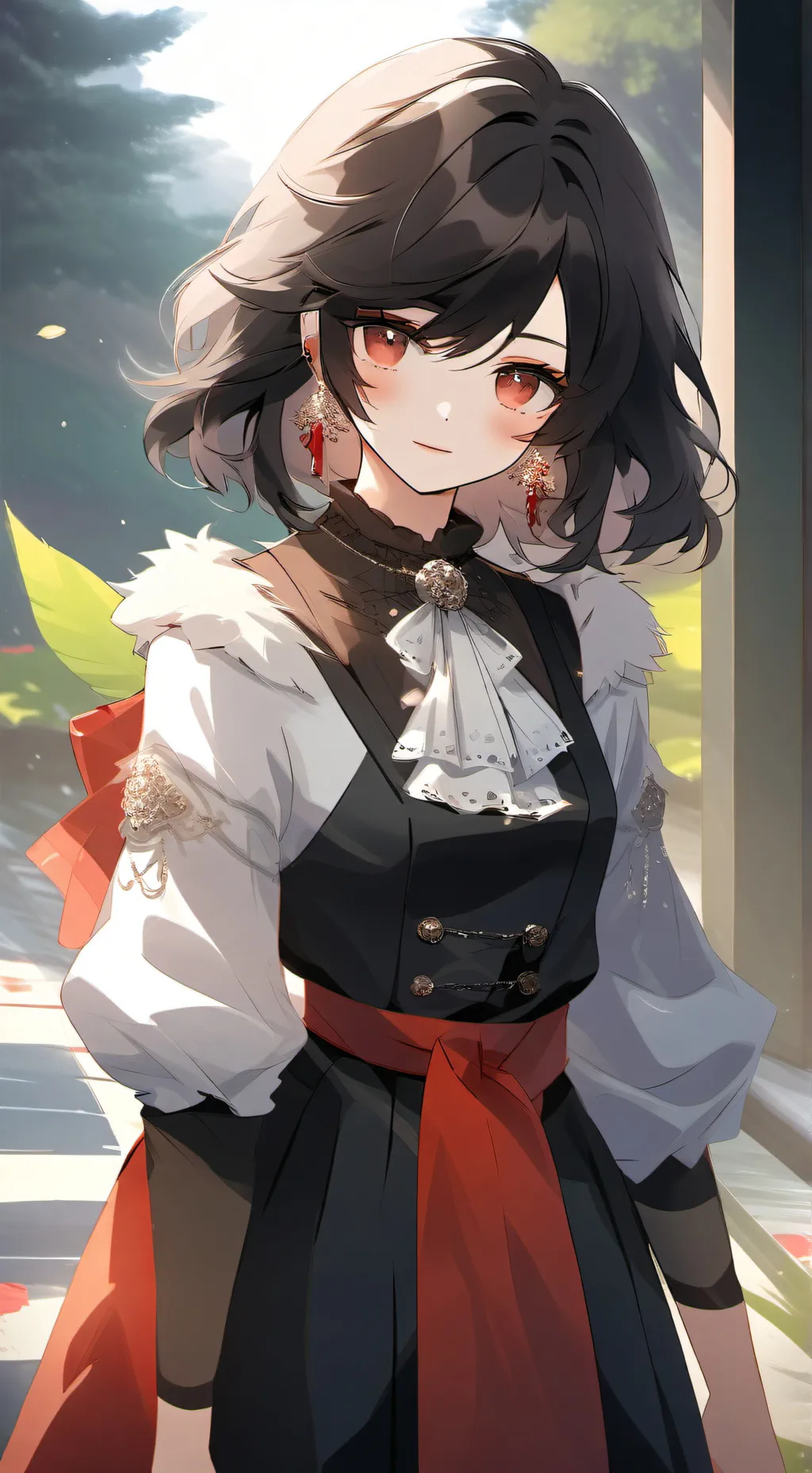 ai character: Emily×Bakugou background