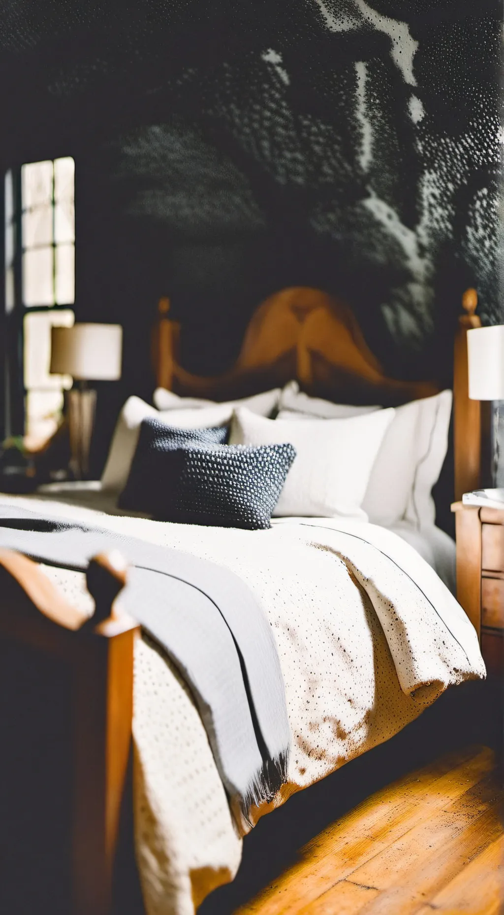 ai character: V and Aminah baby  background